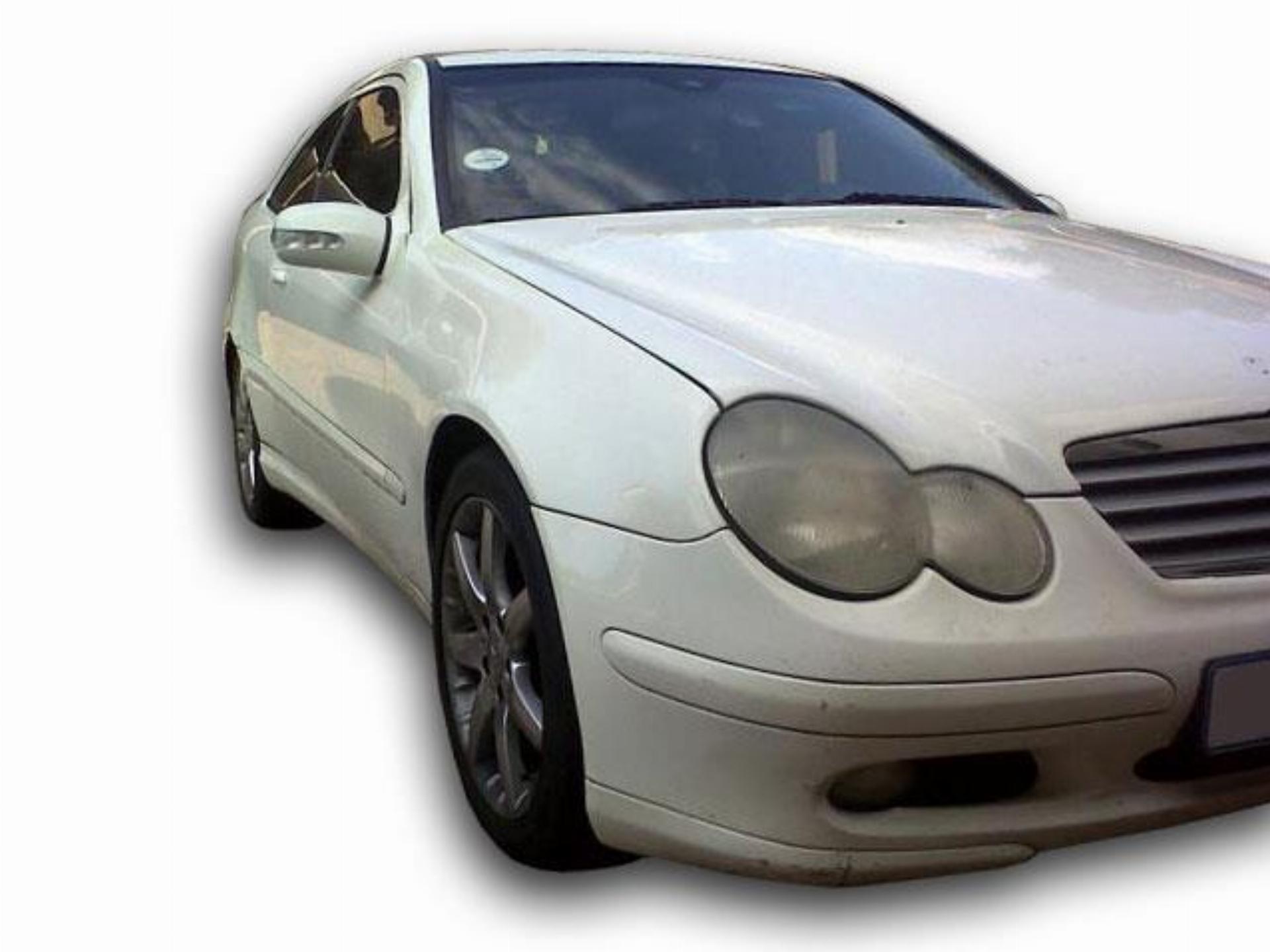 Used Mercedes Benz C230 Kompressor Coupe 2004 on auction with a price of R 70,000. Mercedes Benz C230 Kompressor Coupe
