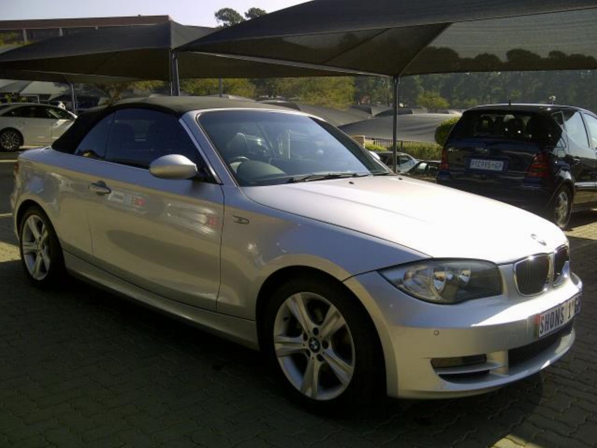 Used BMW 1 Series 125 I Convertible 2008 on auction with a price of R 245,000. BMW 1 Series 125 I Convertible
