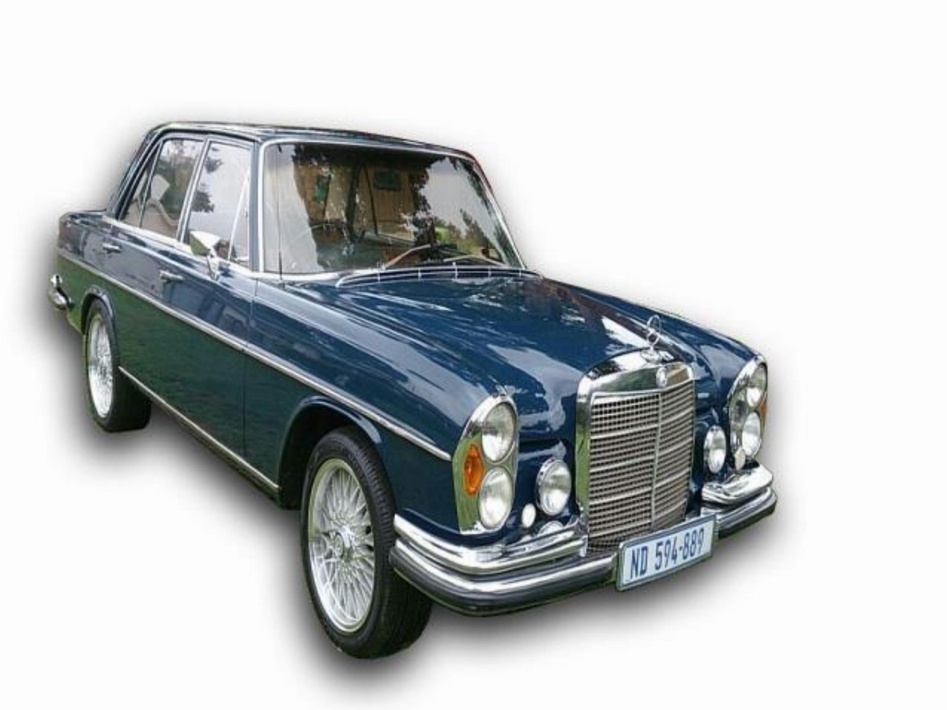 Used Mercedes Benz 280 SE Automatic 1971 on auction with a price of R 100,000. Mercedes Benz 280 SE Automatic