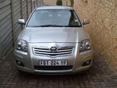 2007 TOYOTA AVENSIS 2.4 EXCLUSIVE 2007 TOYOTA AVENSIS 2.4 EXCLUSIVE