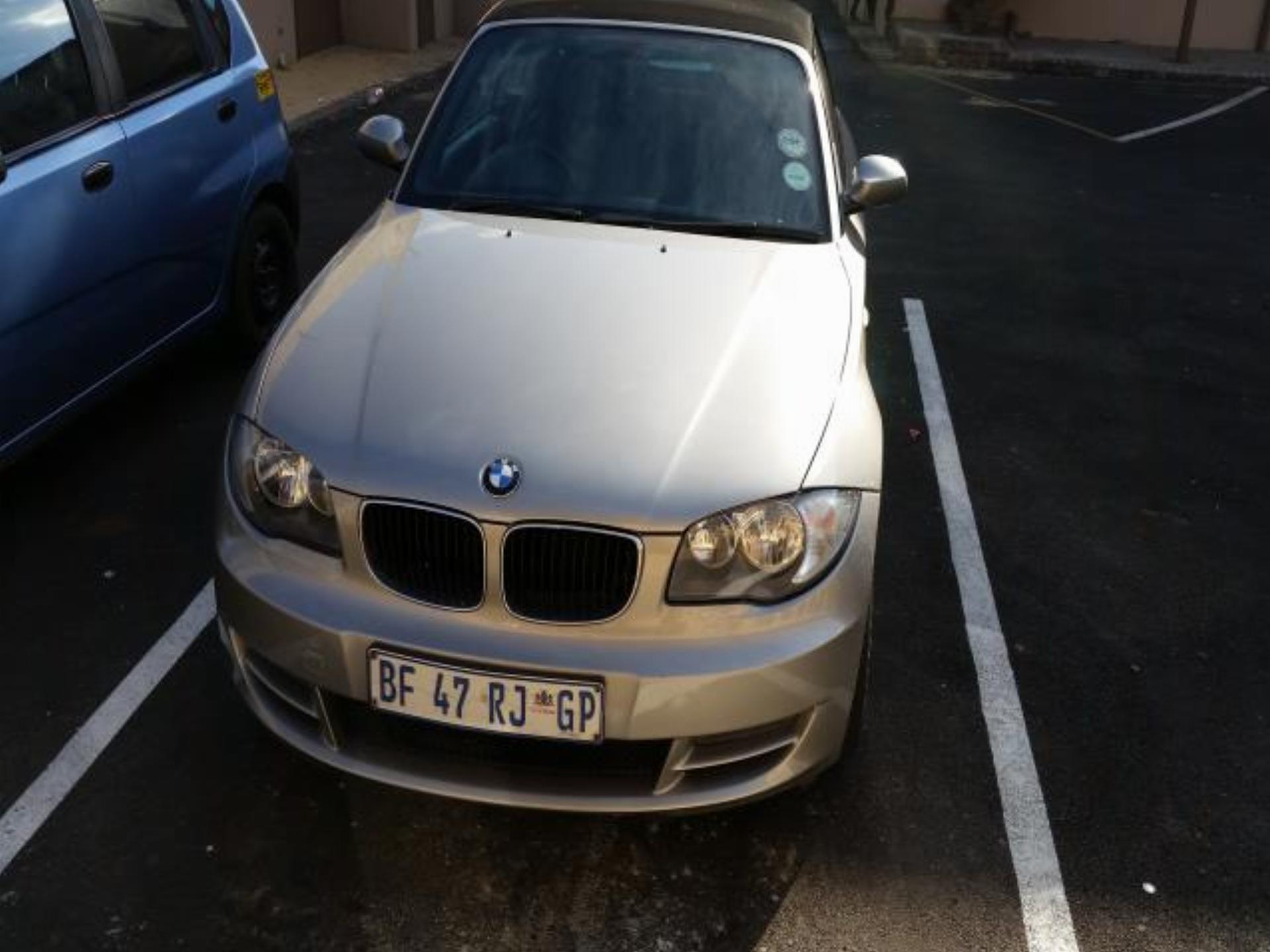 Used BMW 1 Series 120I Exclusive Convertible 2009 on auction with a price of R 230,000. BMW 1 Series 120I Exclusive Convertible