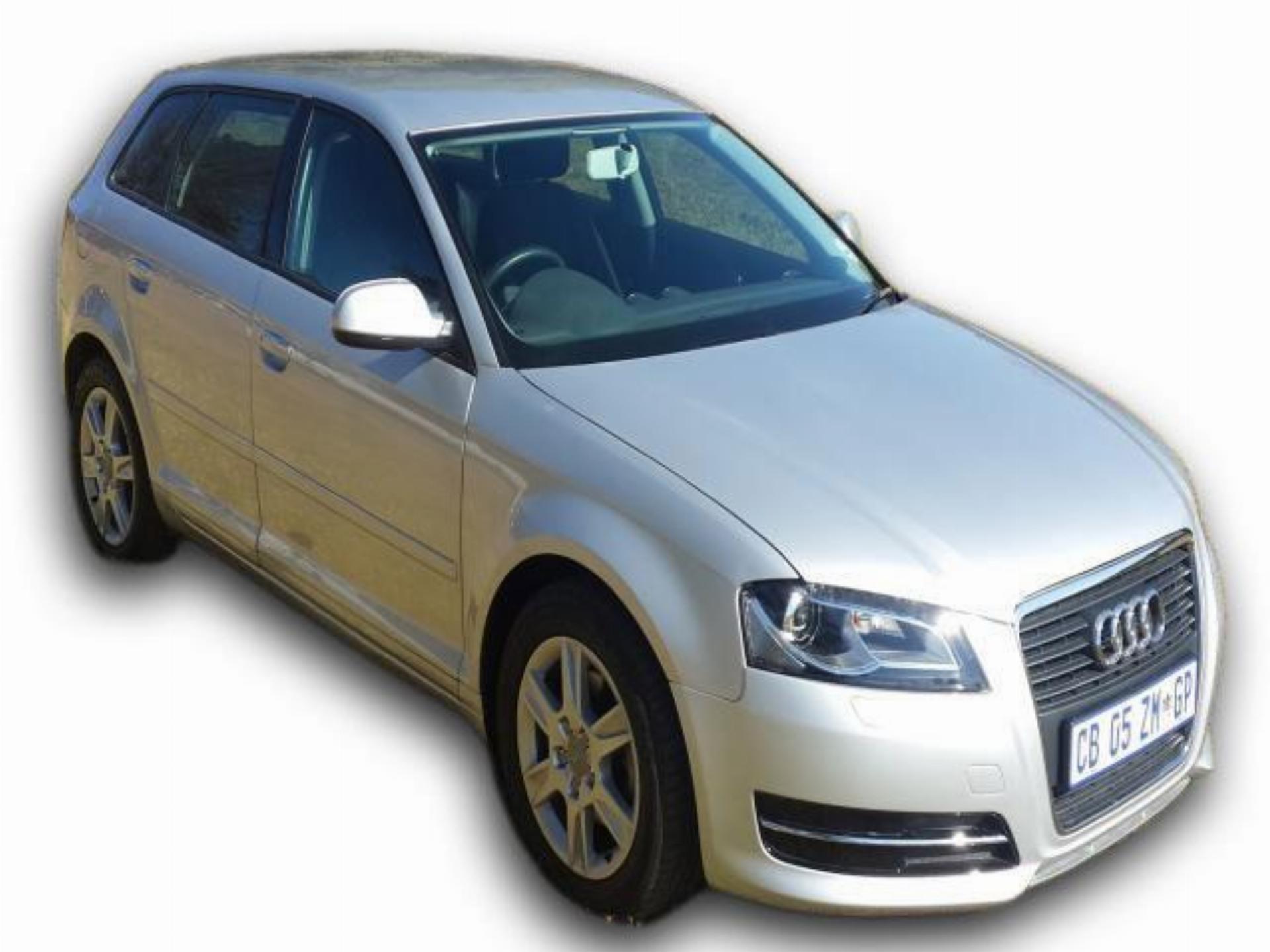 Used Audi A3 1.4 TFSI Sportback 2012 on auction with a price of R 165,000. Audi A3 1.4 TFSI Sportback