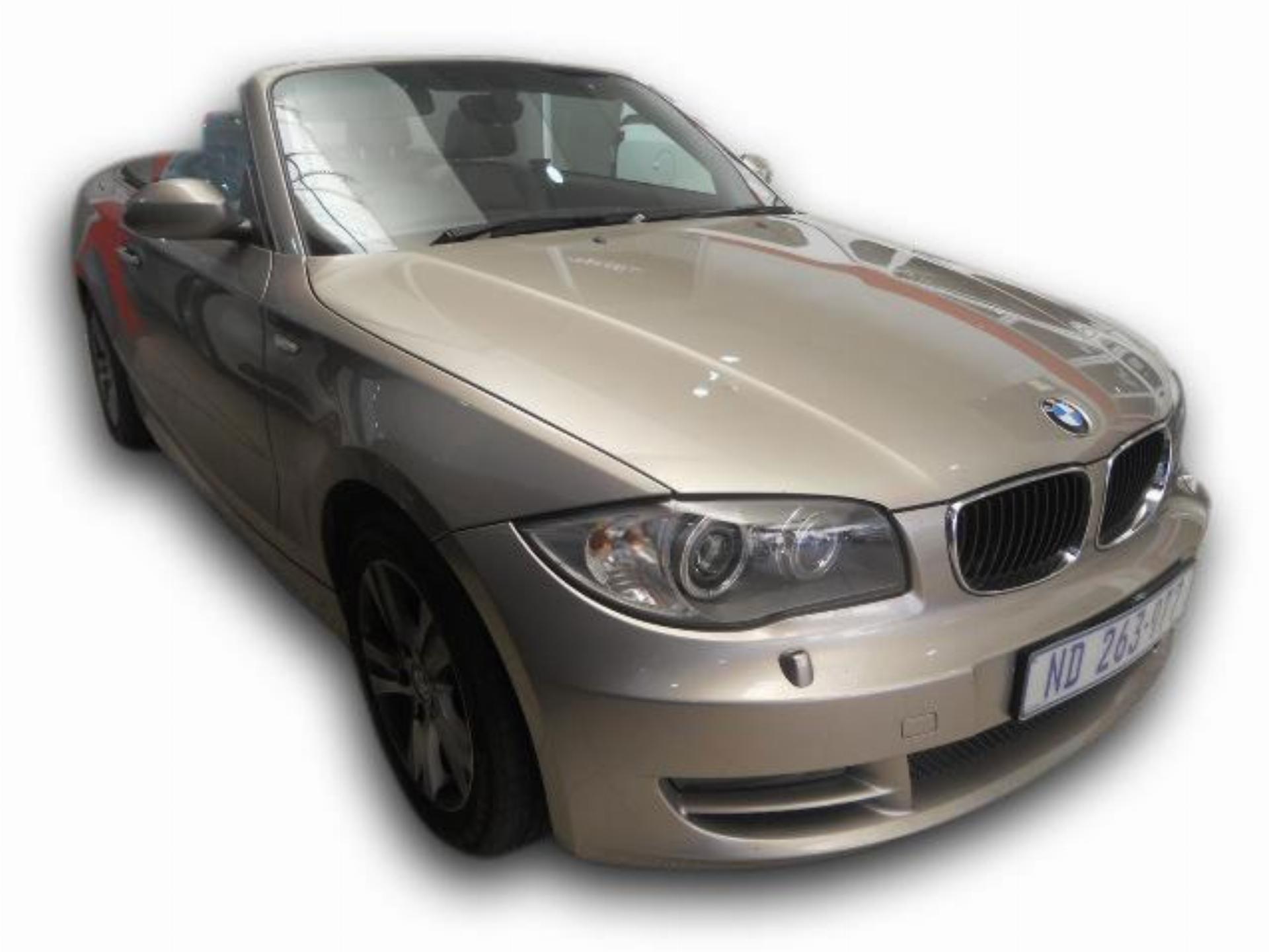 Used BMW 1 Series 120I Convertible 2009 on auction with a price of R 214,950. BMW 1 Series 120I Convertible