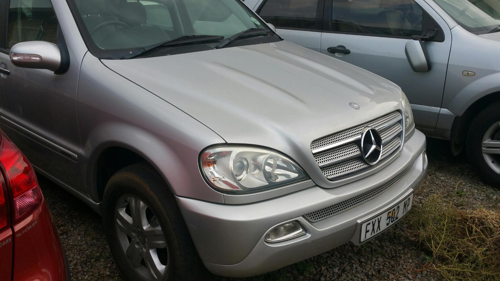 Used Mercedes Benz ML 500 V8 2005 on auction with a price of R 190,000. Mercedes Benz ML 500 V8