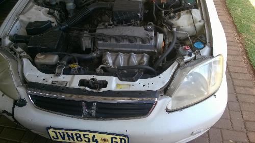 1999 HONDA BALLADE White Honda with CD Player, Neat and In Daily Use 1999 HONDA BALLADE White Honda with CD Player, Neat and In Daily Use