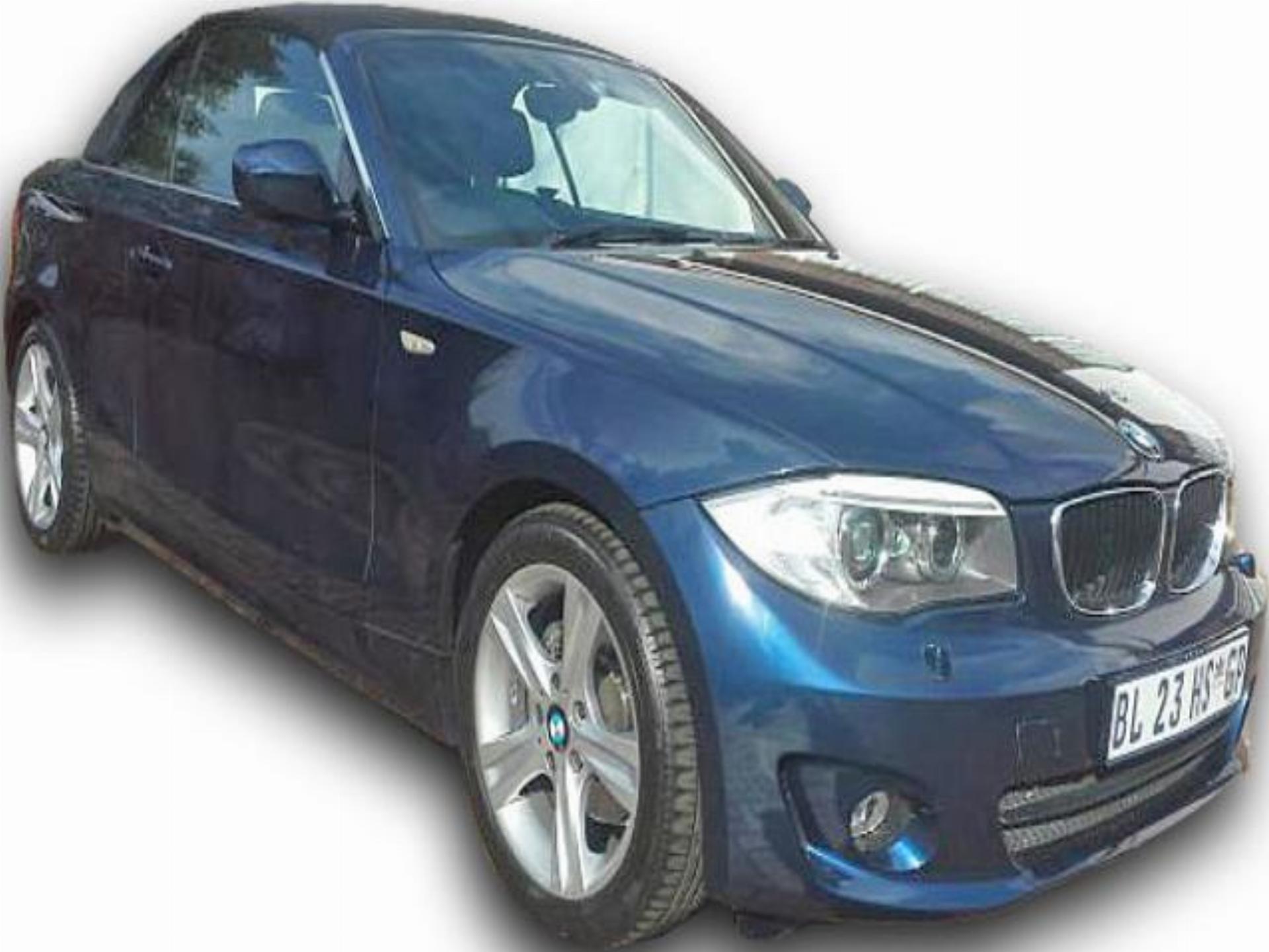 Used BMW 1 Series Convertible 2011 on auction with a price of R 300,000. BMW 1 Series Convertible