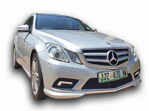 2012 MERCEDES BENZ E CLASS E500 COUPE AUTO 2012 MERCEDES BENZ E CLASS E500 COUPE AUTO