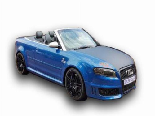 2007 AUDI RS4 4.2 V8 CABRIOLET 2007 AUDI RS4 4.2 V8 CABRIOLET