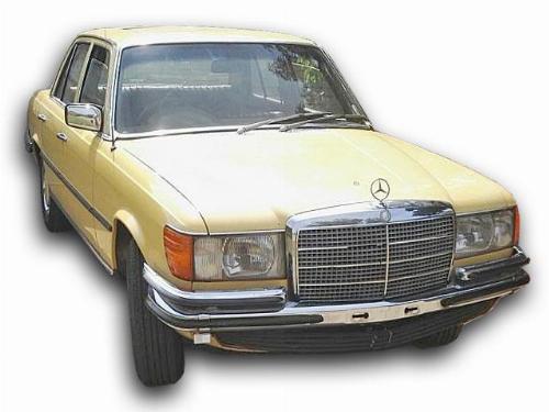 1974 MERCEDES BENZ 300 yellow merc 1974 MERCEDES BENZ 300 yellow merc
