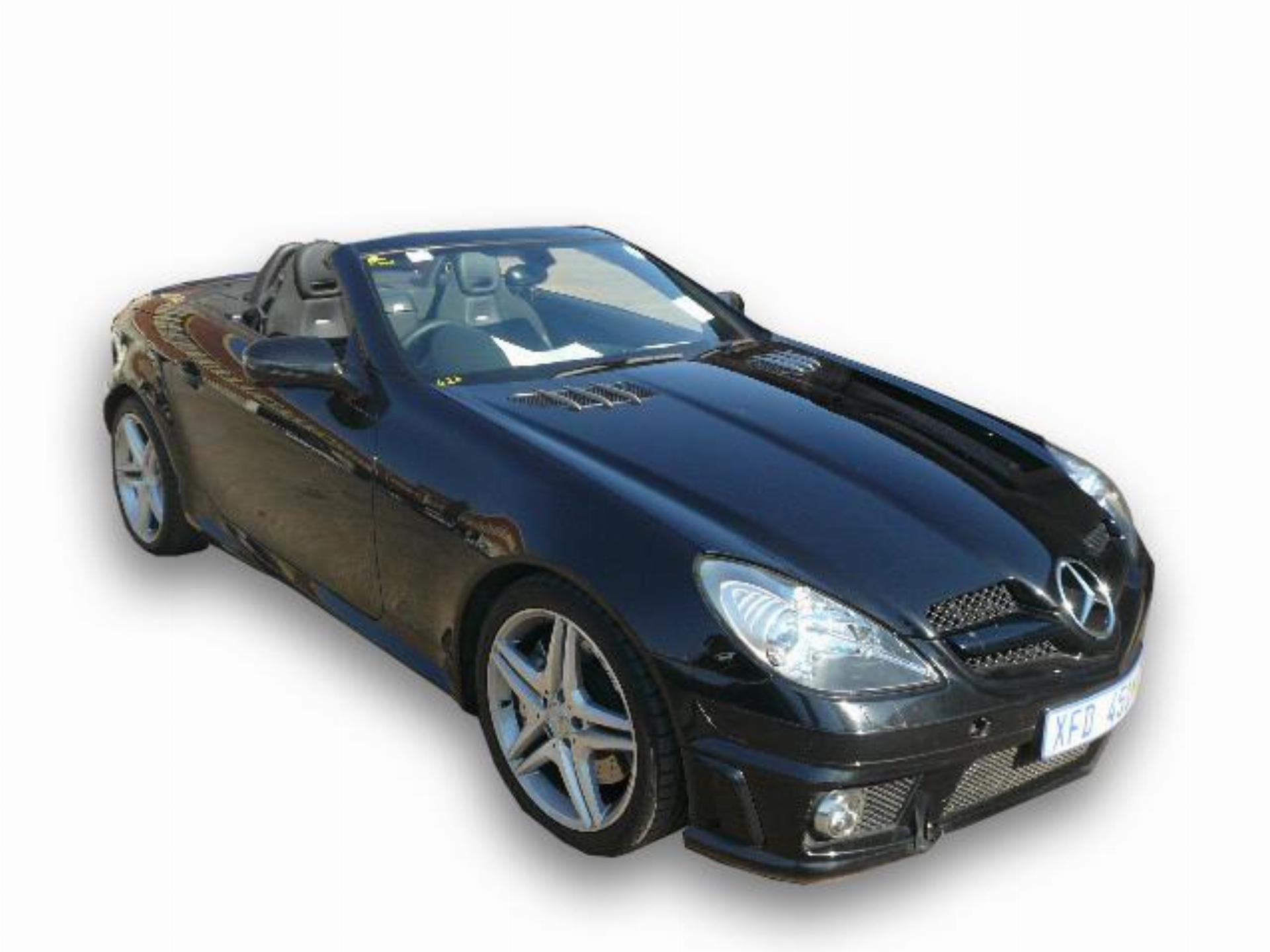 Repossessed Mercedes Benz SLK 5.5 Amg 2008 on auction with a price of R 500,000. Mercedes Benz SLK 5.5 Amg