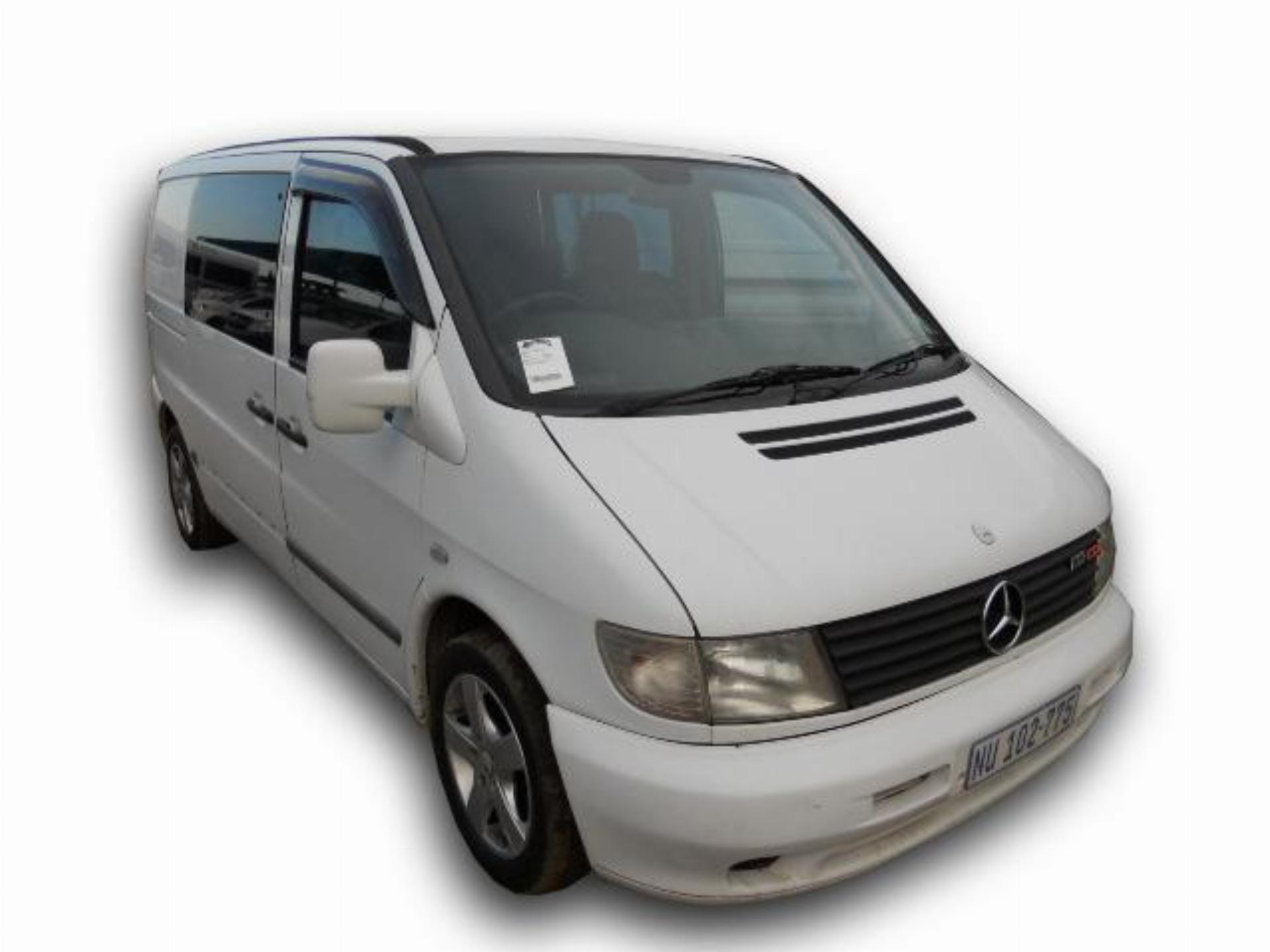 Repossessed Mercedes Benz Vito 2.2 Crew P/V 2003 on auction with a price of R 71,600. Mercedes Benz Vito 2.2 Crew P/V