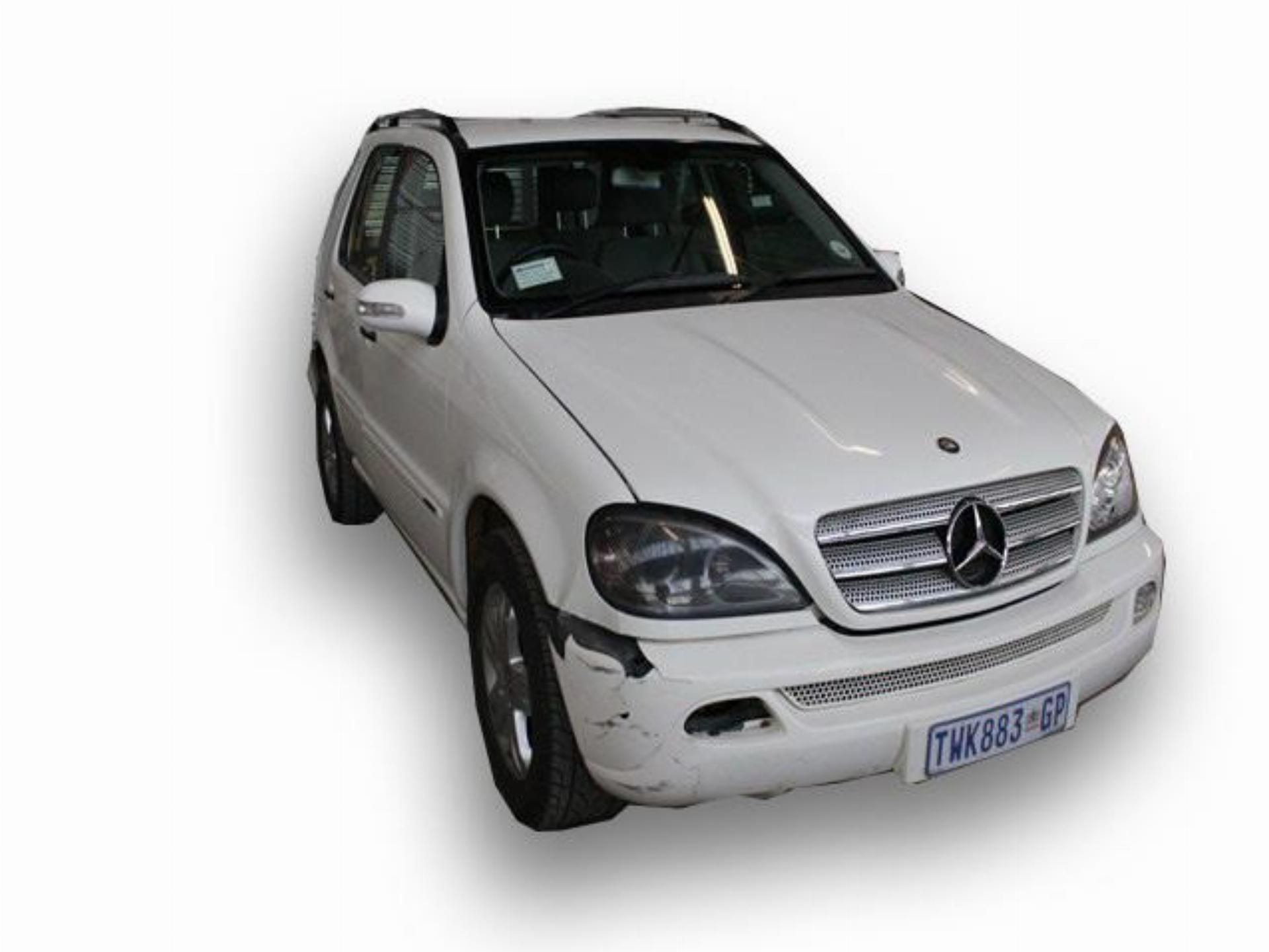 Repossessed Mercedes Benz ML 270 Cdi F/L 2005 on auction with a price of R 162,900. Mercedes Benz ML 270 Cdi F/L