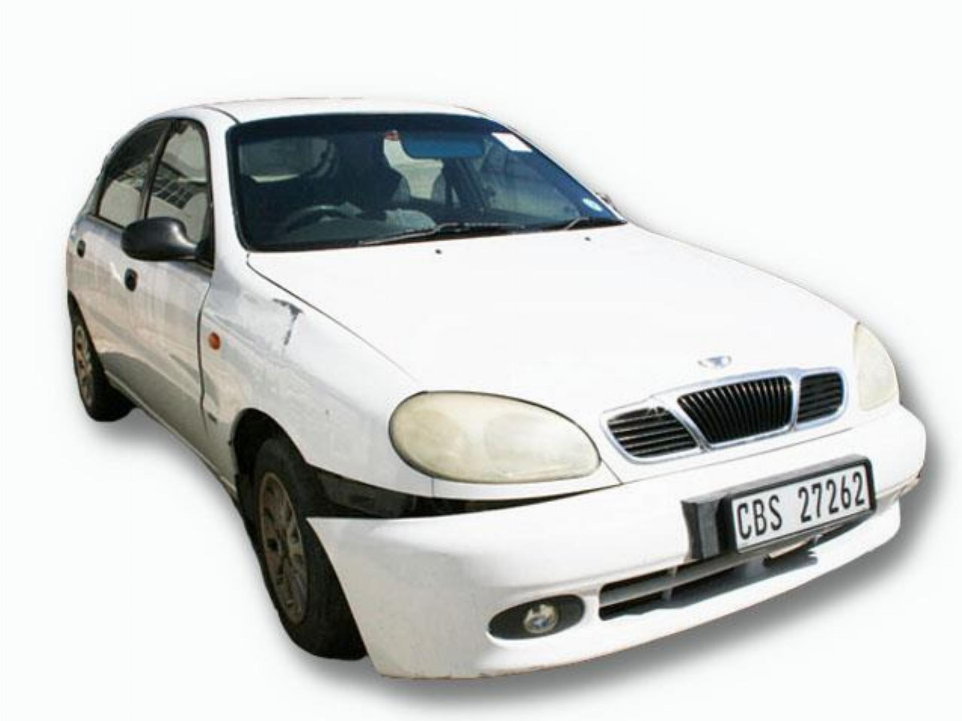 Repossessed Daewoo Lanos I 1.6SX H/B 5D 1998 on auction with a price of R 17,700. Daewoo Lanos I 1.6SX H/B 5D