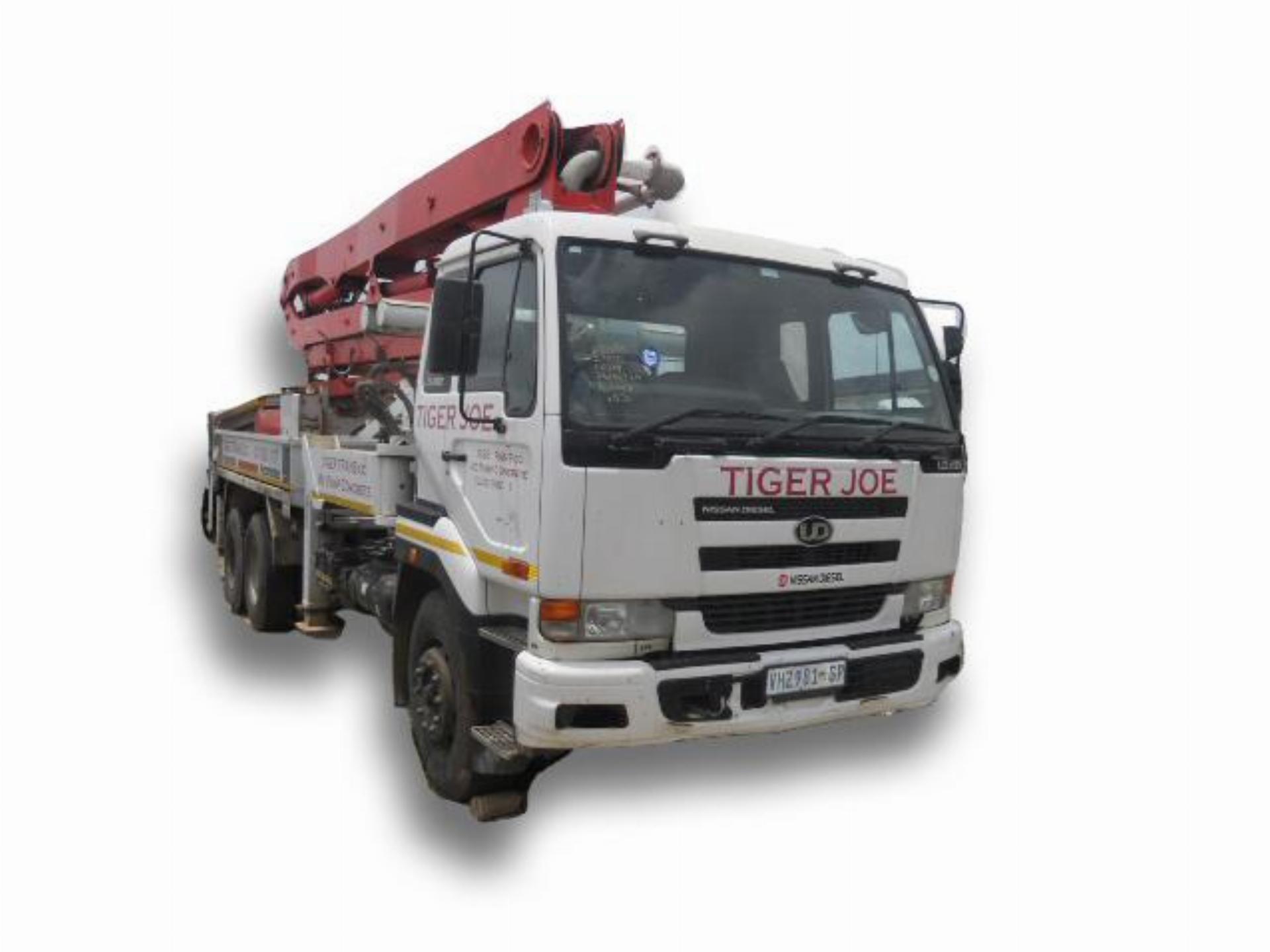 Repossessed Putzmeister Concrete Pump M32z 2007 On Auction