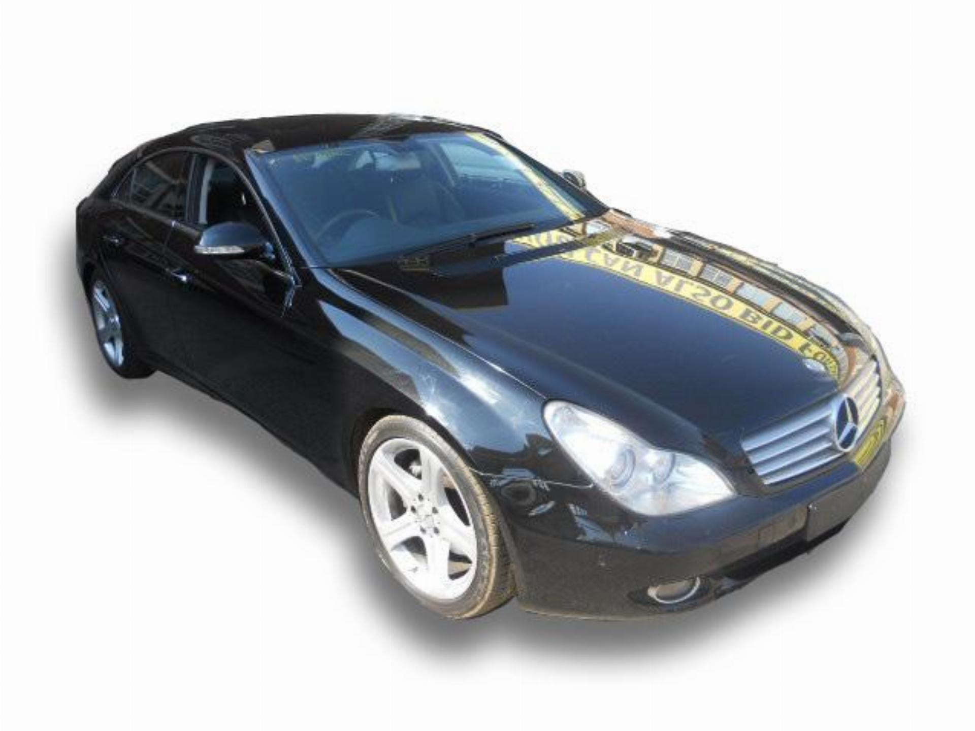 Repossessed Mercedes Benz CLS 500 2005 on auction with a price of R 265,500. Mercedes Benz CLS 500