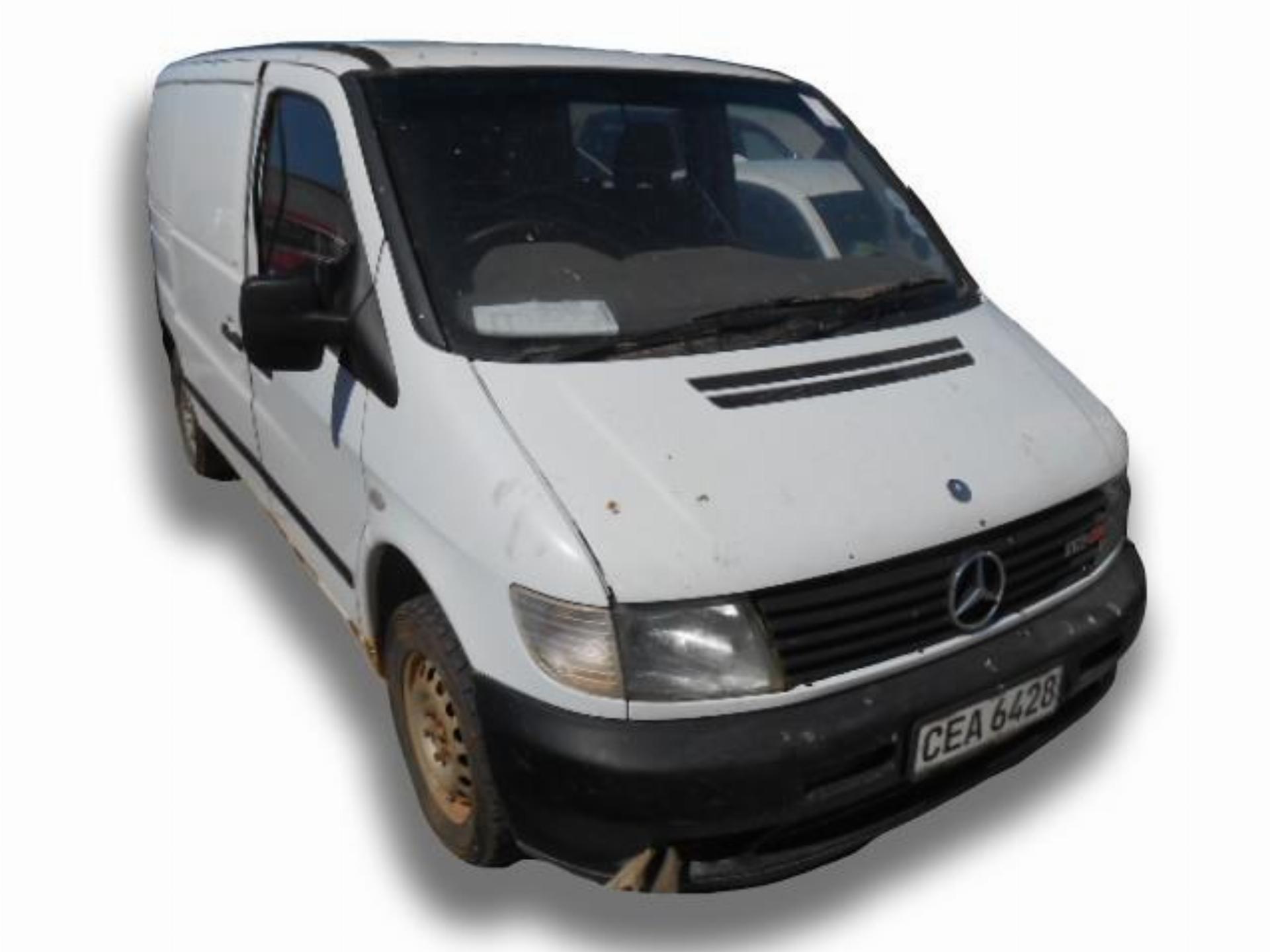 Repossessed Mercedes Benz Vito 2.2 Crew 2003 on auction with a price of R 63,500. Mercedes Benz Vito 2.2 Crew
