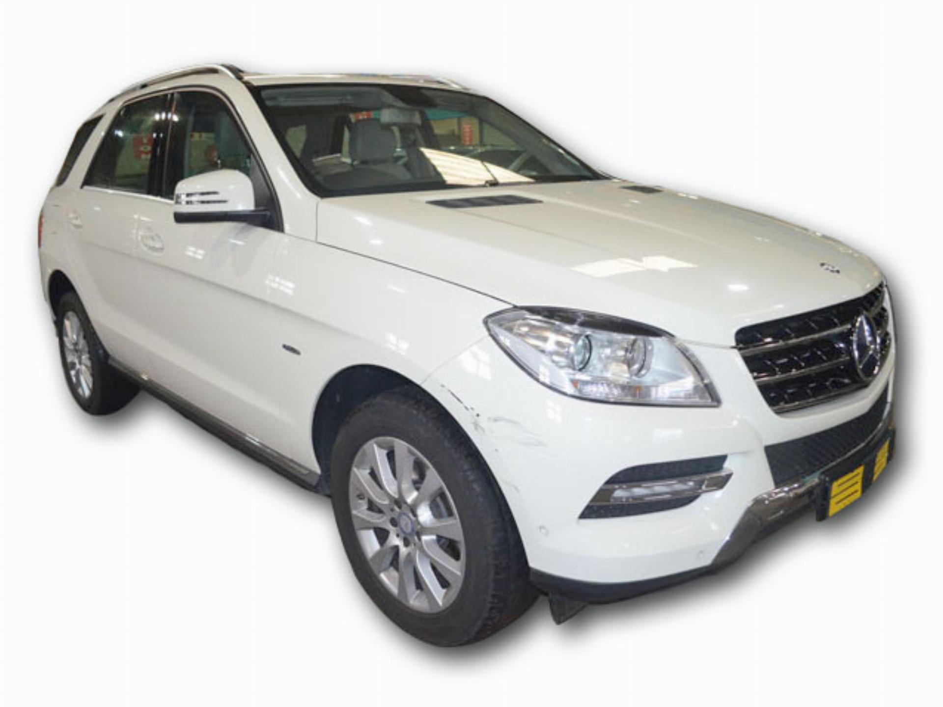 Repossessed Mercedes Benz ML 250 Bluetec Blue Efficiency 2012 on auction with a price of R 545,500. Mercedes Benz ML 250 Bluetec Blue Efficiency