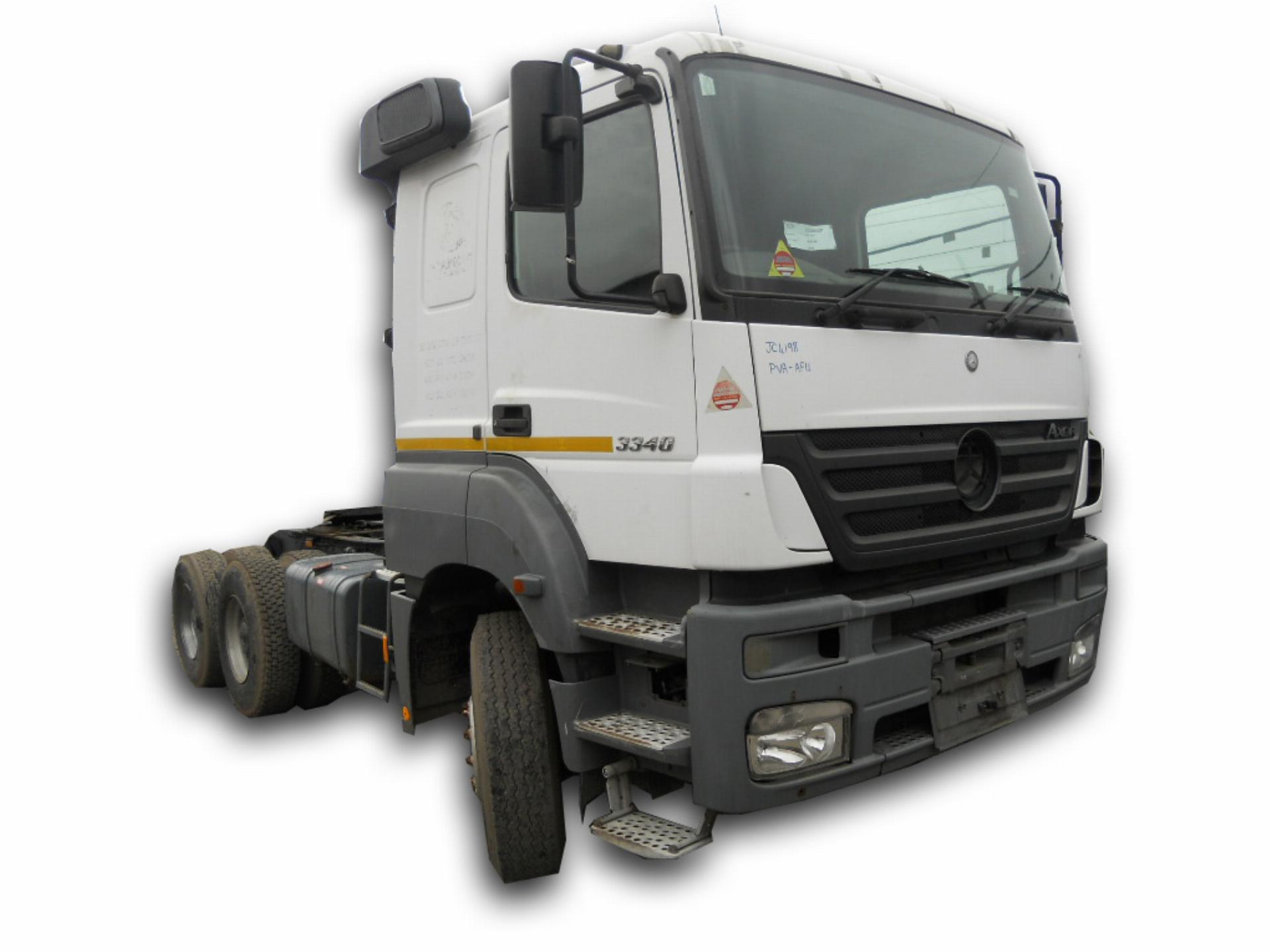 Repossessed Mercedes Benz Trucks 3340S/33 Actros 2006 on auction with a price of R 260,300. Mercedes Benz Trucks 3340S/33 Actros
