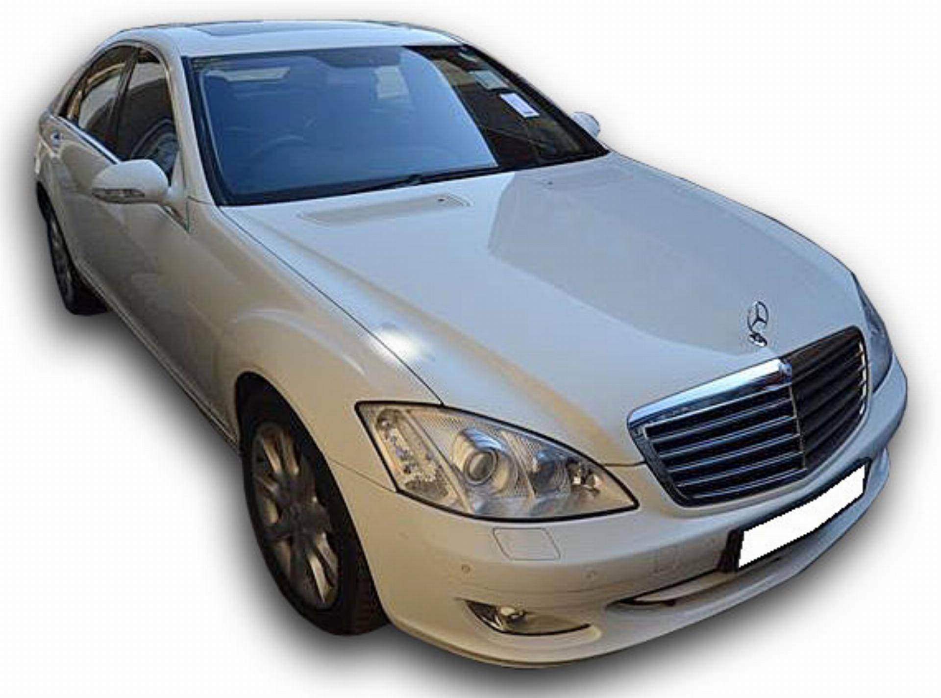 Repossessed Mercedes Benz S Class 500 2007 on auction with a price of R 322,400. Mercedes Benz S Class 500