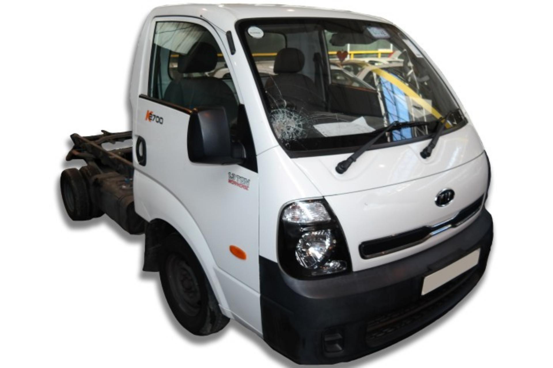 Repossessed Kia K2700 P/U S/C 2012 on auction with a price of R 92,200. Kia K2700 P/U S/C