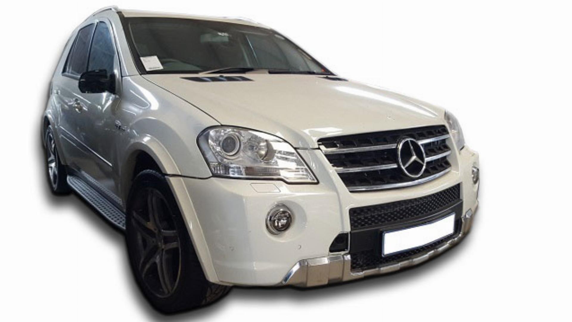 Repossessed Mercedes Benz ML 63 Amg 2009 on auction with a price of R 521,700. Mercedes Benz ML 63 Amg