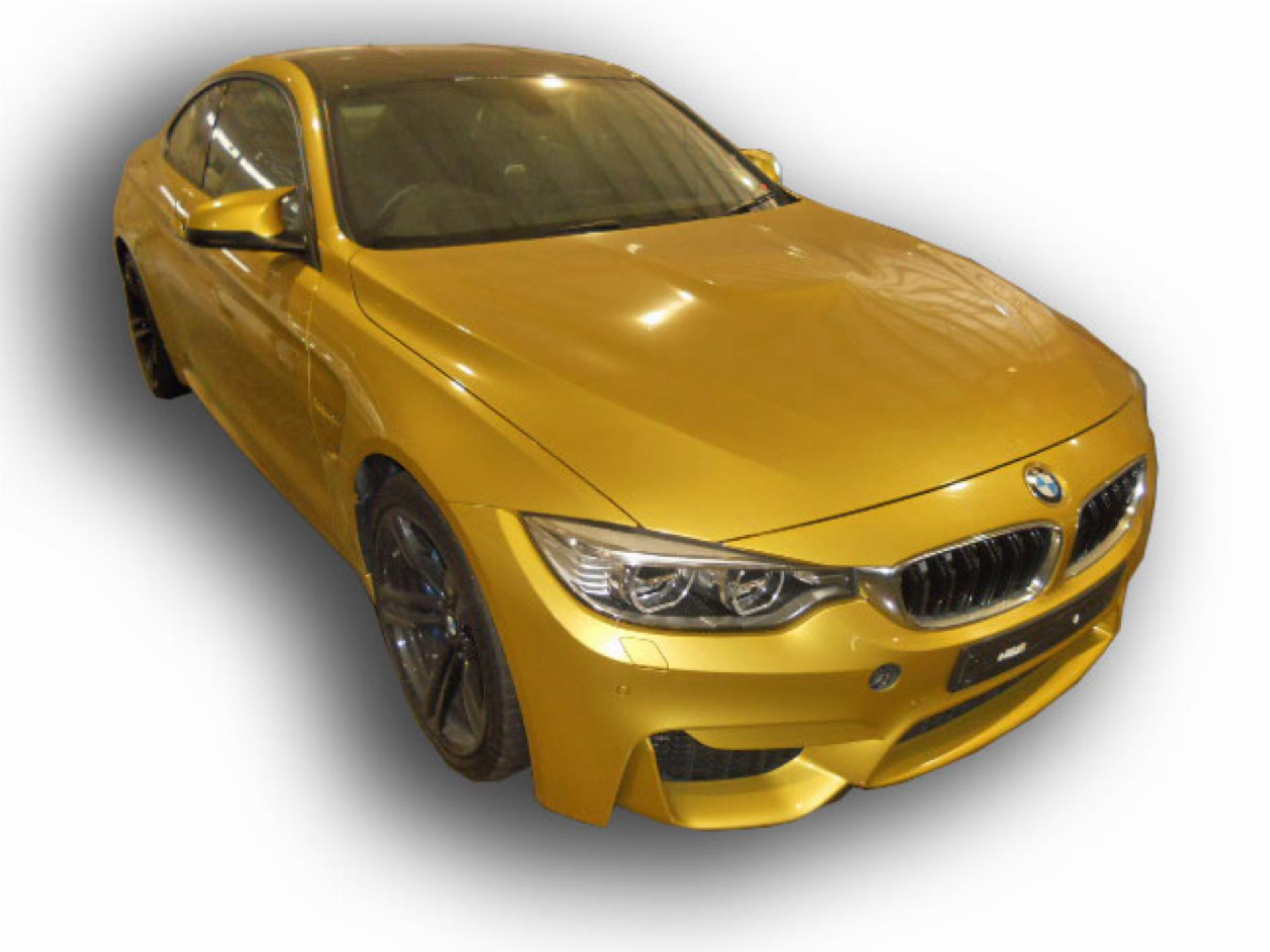 Repossessed BMW M4 Coupe M-DCT (F82 2014 on auction with a price of R 903,000. BMW M4 Coupe M-DCT (F82
