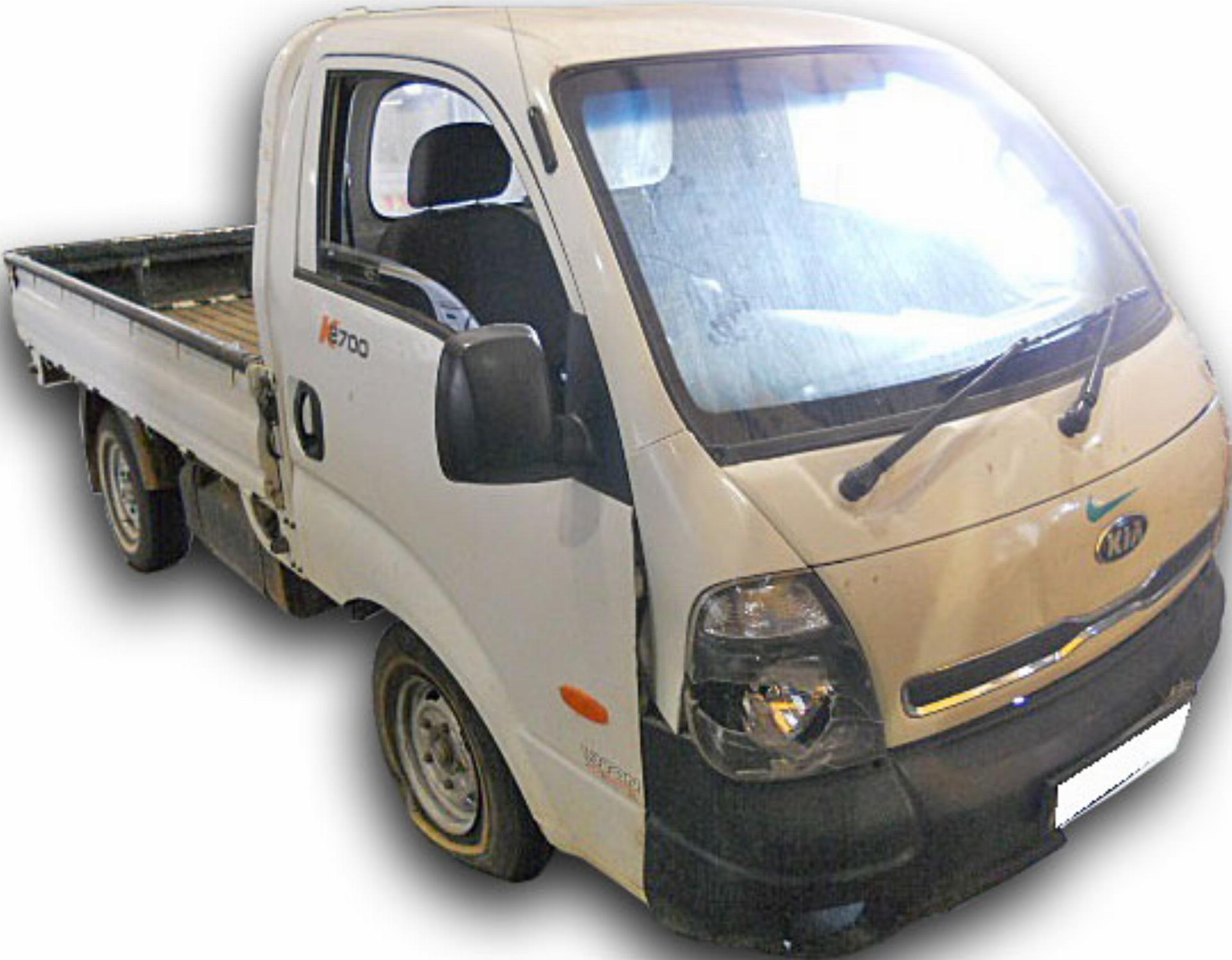Repossessed Kia K2700 Workhorse P/U 2013 on auction with a price of R 111,300. Kia K2700 Workhorse P/U