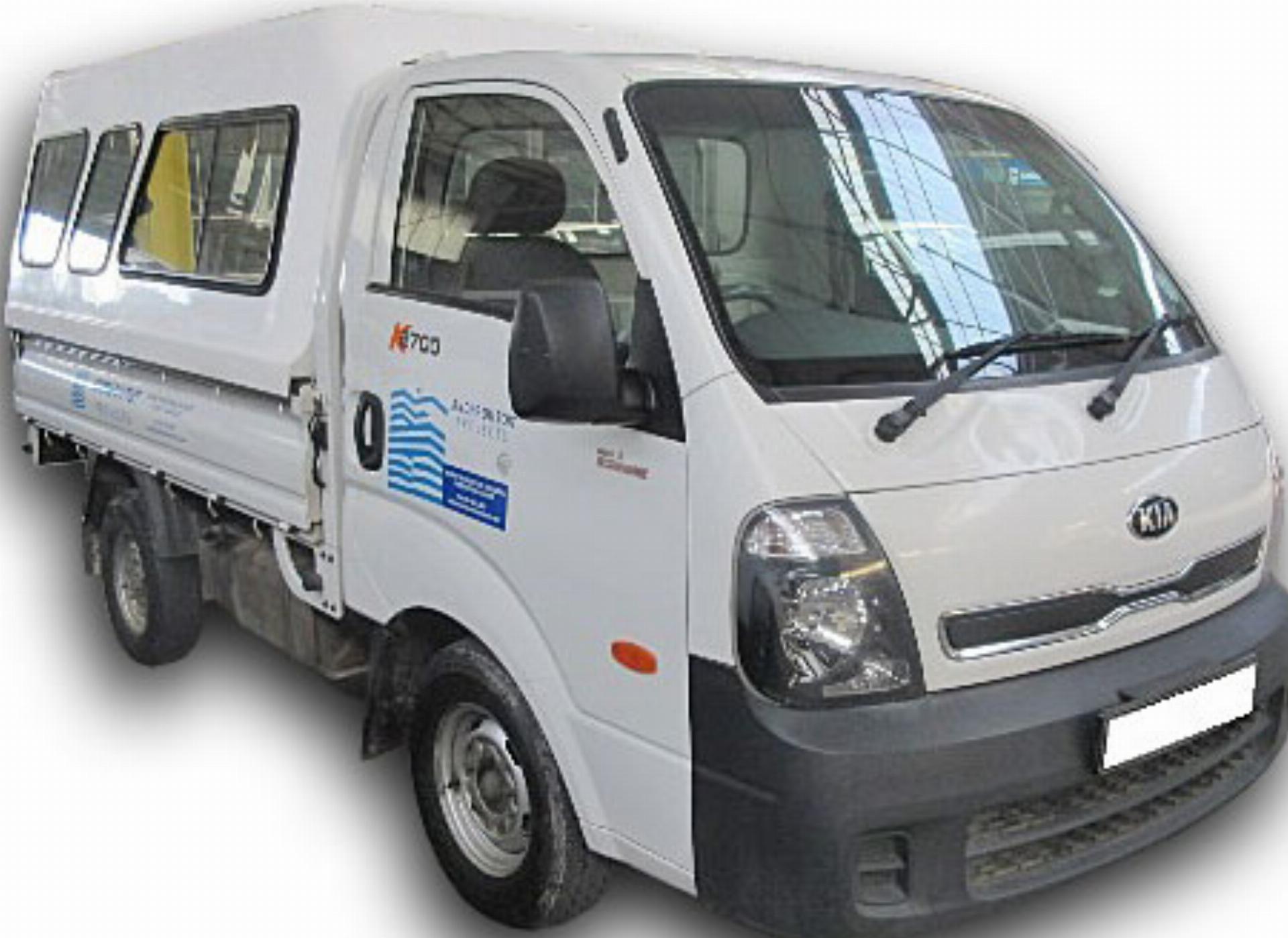 Repossessed Kia K2700 S/WHEEL 2013 on auction with a price of R 111,300. Kia K2700 S/WHEEL
