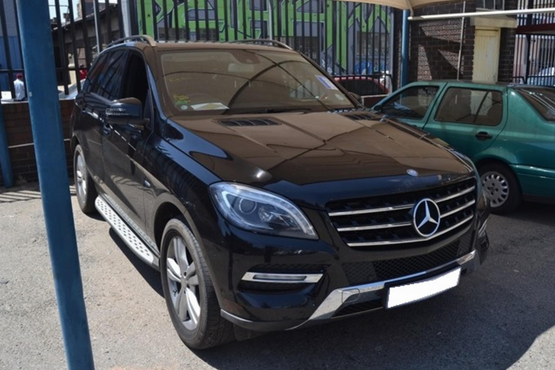 Repossessed Mercedes Benz ML 350 BE 2012 on auction with a price of R 556,600. Mercedes Benz ML 350 BE