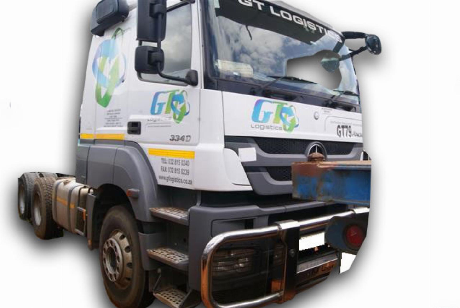 Repossessed Mercedes Benz Trucks Axor 3340S/33 3340S/33 2013 on auction with a price of R 657,900. Mercedes Benz Trucks Axor 3340S/33 3340S/33
