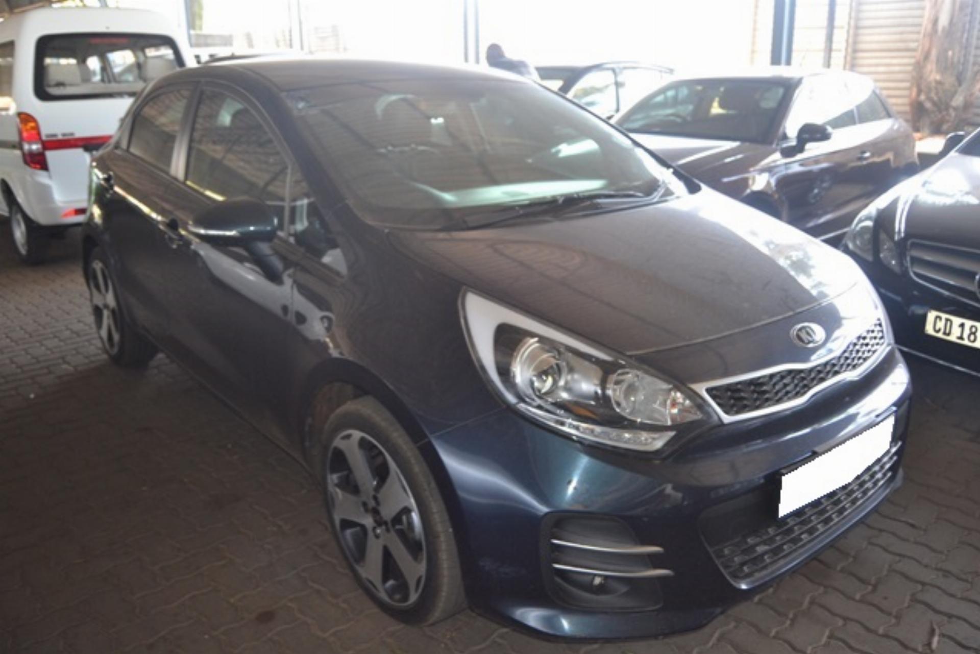 Repossessed Kia Rio 1.4 Tec 5DR 2015 on auction with a price of R 170,200. Kia Rio 1.4 Tec 5DR
