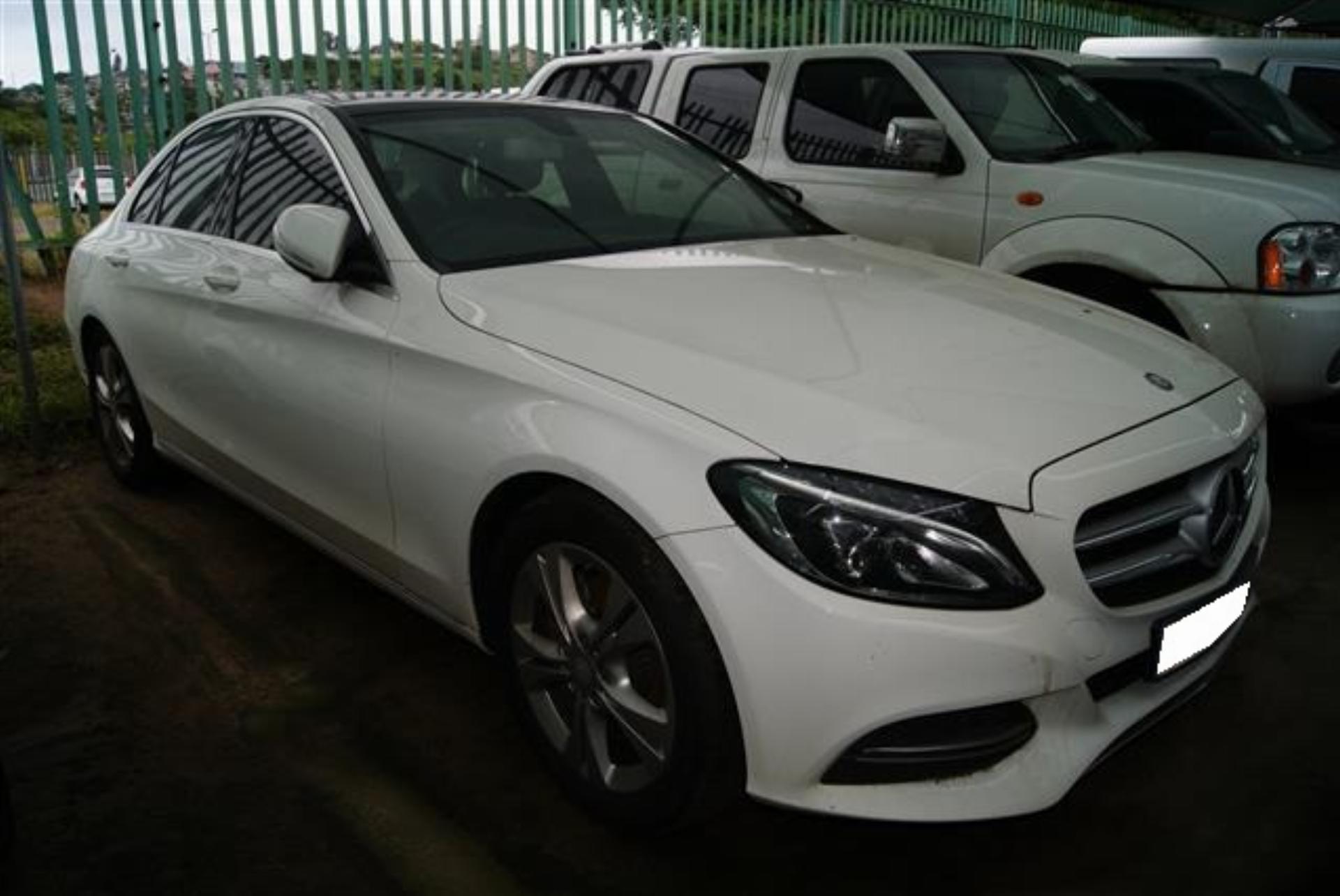 Repossessed Mercedes Benz C Class C220 2015 on auction with a price of R 390,700. Mercedes Benz C Class C220