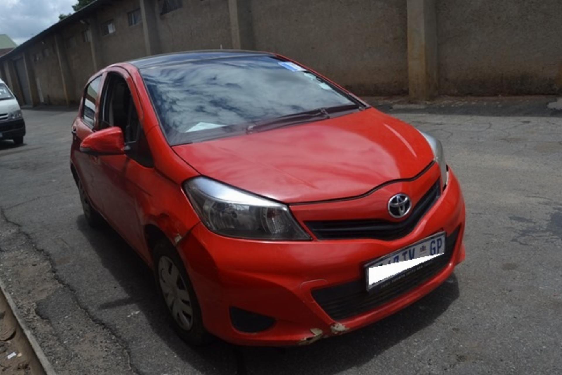 Repossessed Toyota Yaris 1.0 XI 5DR 2013 on auction with a price of R 91,400. Toyota Yaris 1.0 XI 5DR
