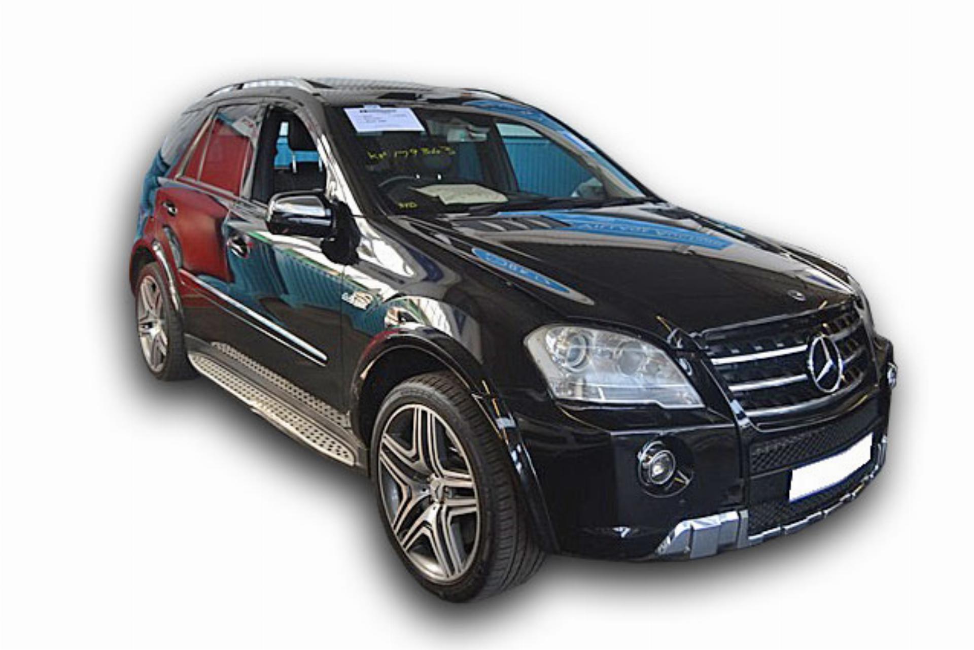 Repossessed Mercedes Benz ML 63 Amg 2010 on auction with a price of R 500,600. Mercedes Benz ML 63 Amg