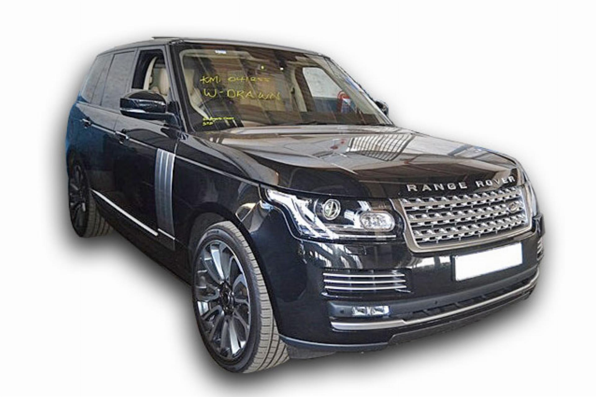 Repossessed Land Rover Range Rover 4.4 2015 on auction with a price of R 1,223,246. Land Rover Range Rover 4.4