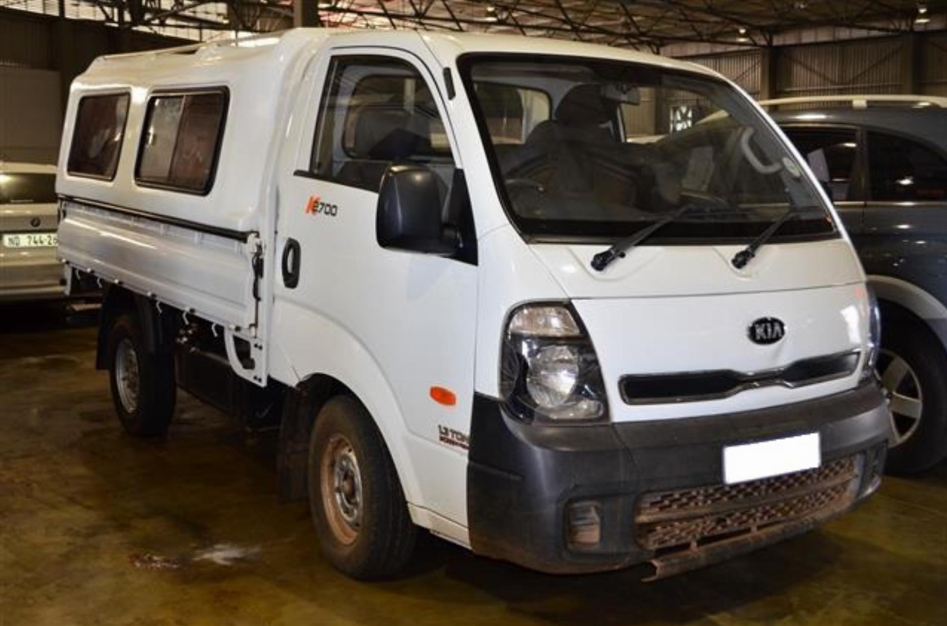 Repossessed Kia K2700 Workhorse P/U S/ 2015 on auction with a price of R 153,100. Kia K2700 Workhorse P/U S/