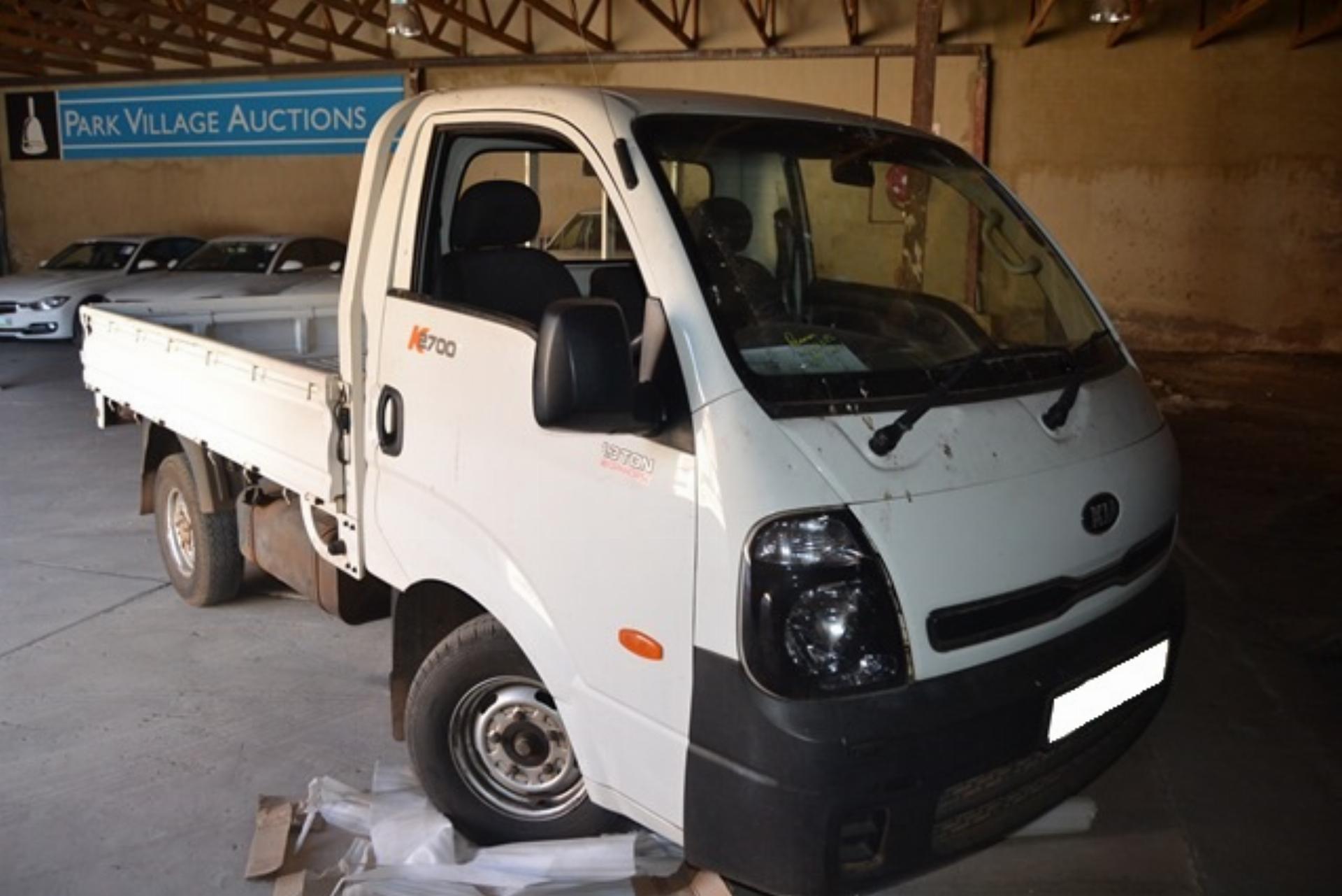Repossessed Kia K2700 Workhorse 2013 on auction with a price of R 109,800. Kia K2700 Workhorse