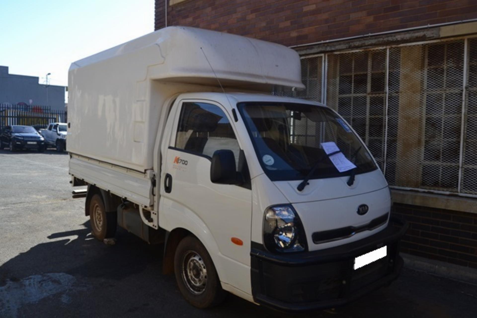 Repossessed Kia K2700 Workhorse Sebenza 2016 on auction with a price of R 187,600. Kia K2700 Workhorse Sebenza
