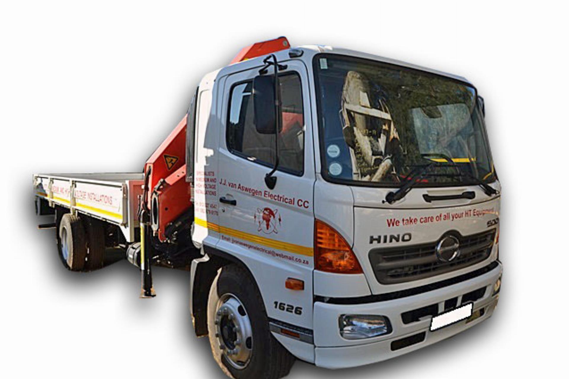 Hino Trucks 500 1626 LWB F/C C/C
