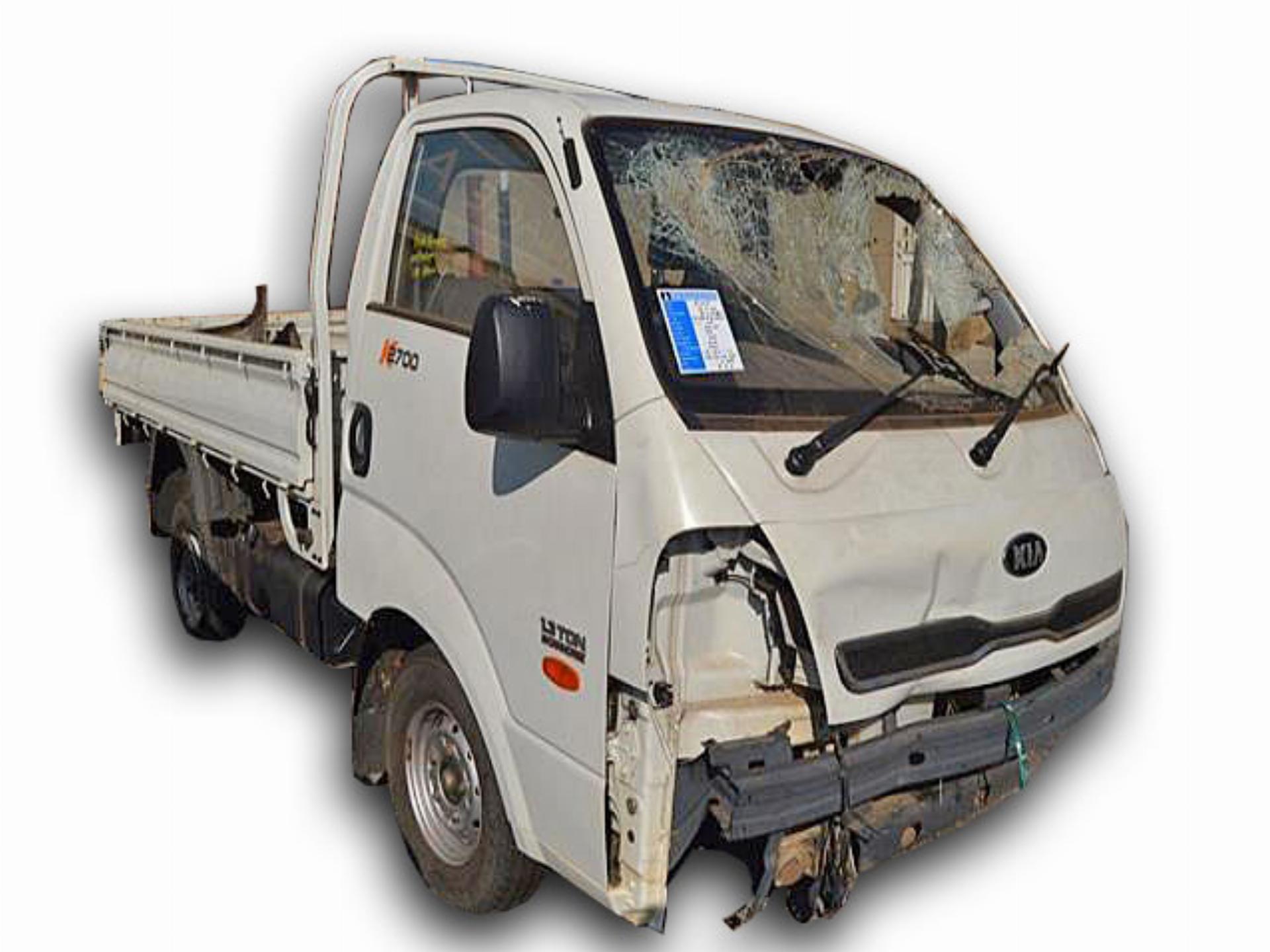 Repossessed Kia K2700 Workhorse 2015 on auction with a price of R 171,300. Kia K2700 Workhorse