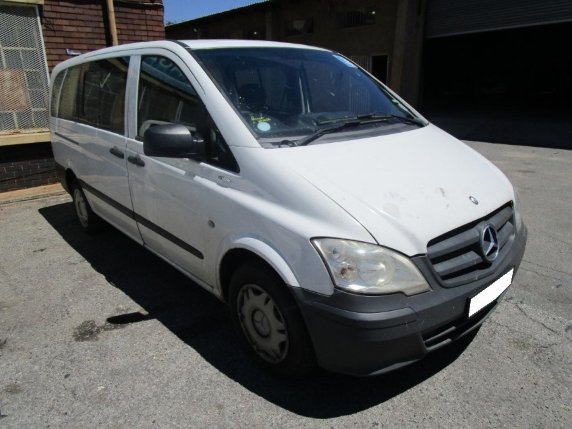 Repossessed Mercedes Benz Vito 116 Cdi 2012 on auction with a price of R 266,300. Mercedes Benz Vito 116 Cdi