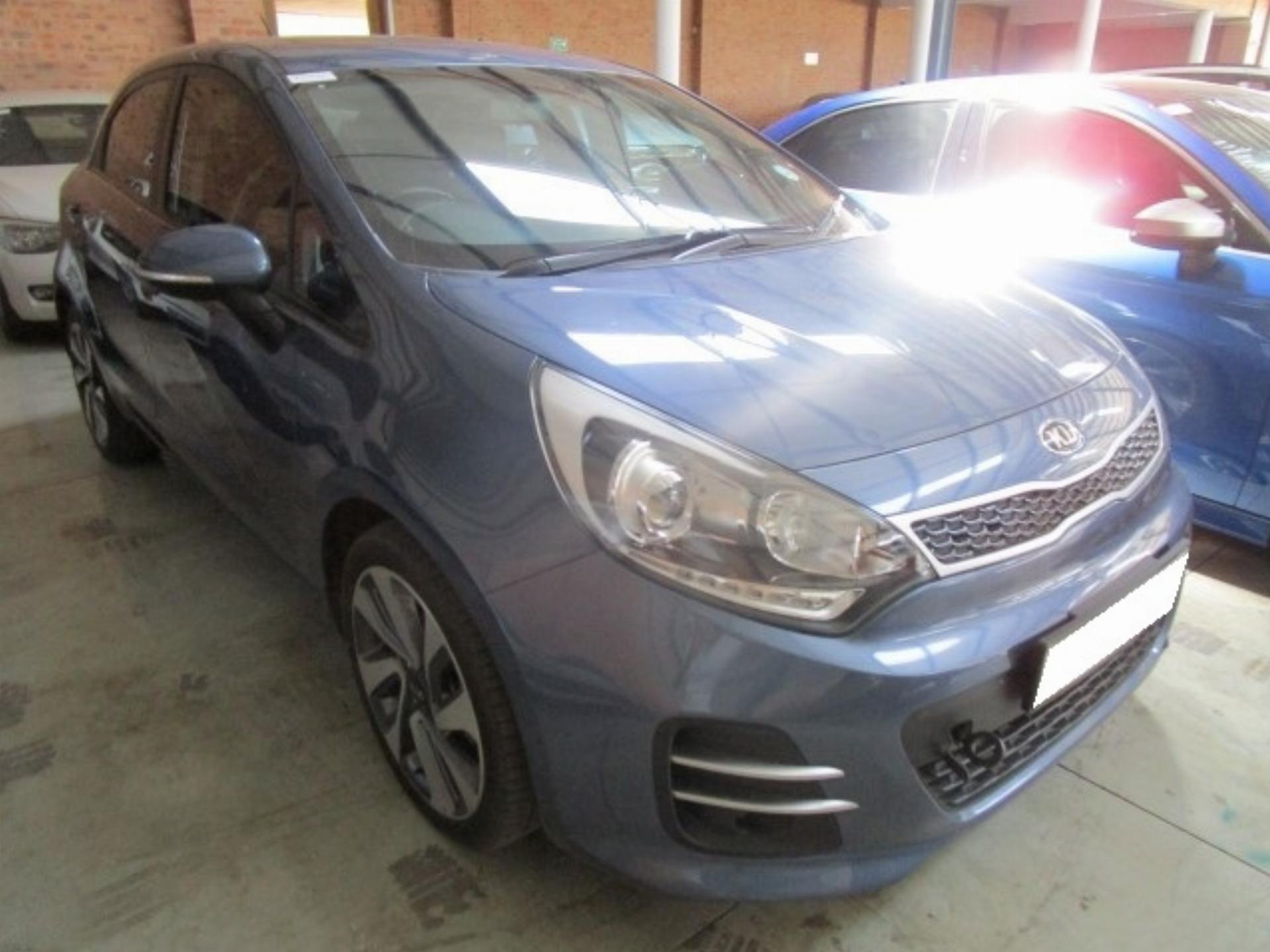 Repossessed Kia Rio 1.4 Tec 5DR 2015 on auction with a price of R 154,400. Kia Rio 1.4 Tec 5DR