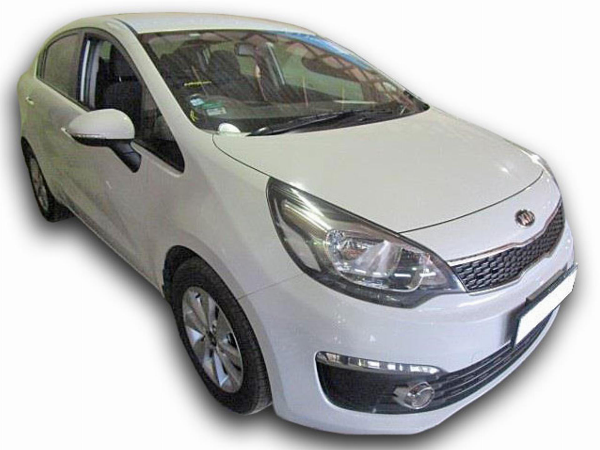 Repossessed Kia Rio 1.4 4DR A/T 2015 on auction with a price of R 156,400. Kia Rio 1.4 4DR A/T