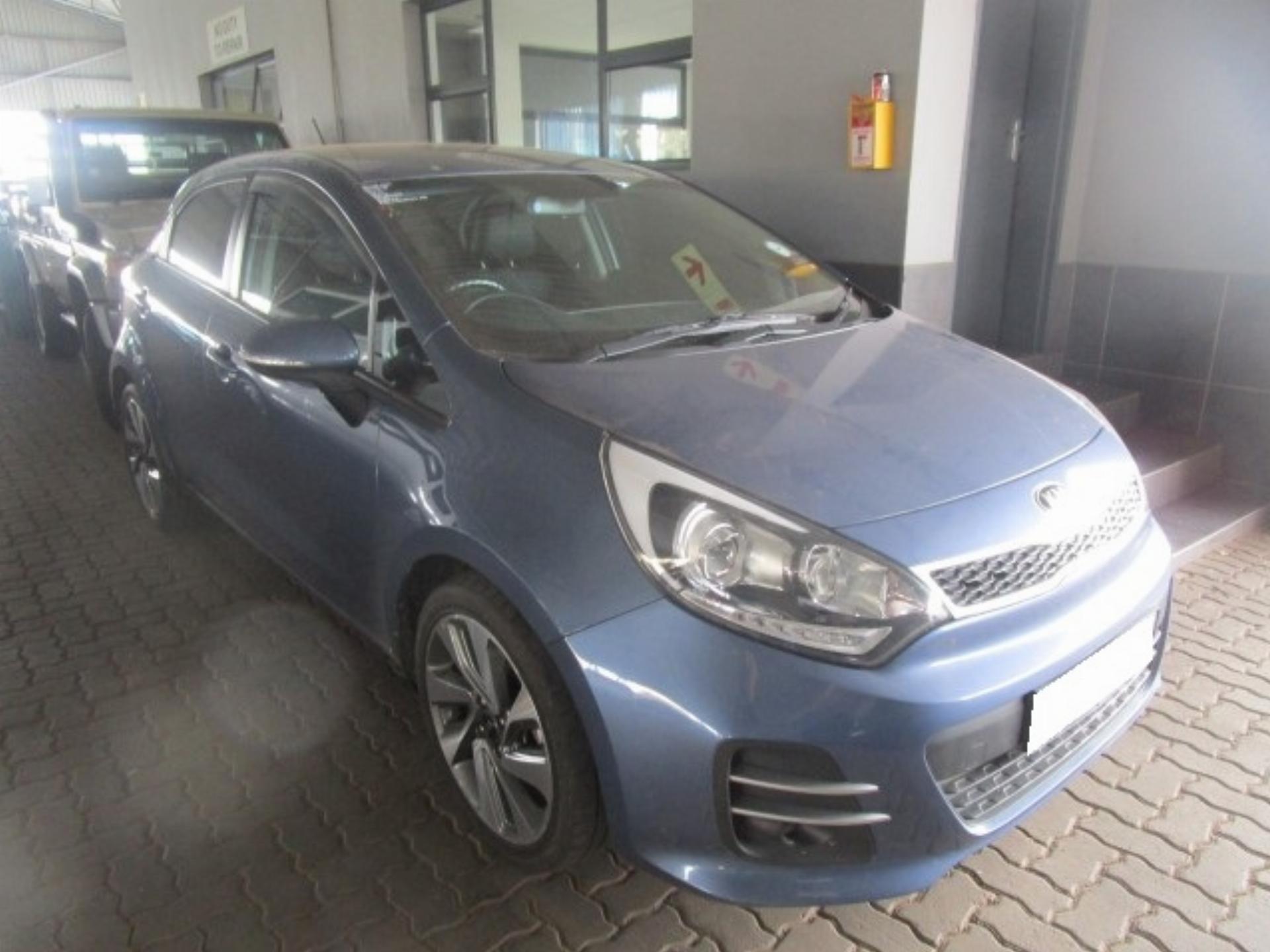 Repossessed Kia Rio 1.4 Tec 5DR 2015 on auction with a price of R 154,645. Kia Rio 1.4 Tec 5DR