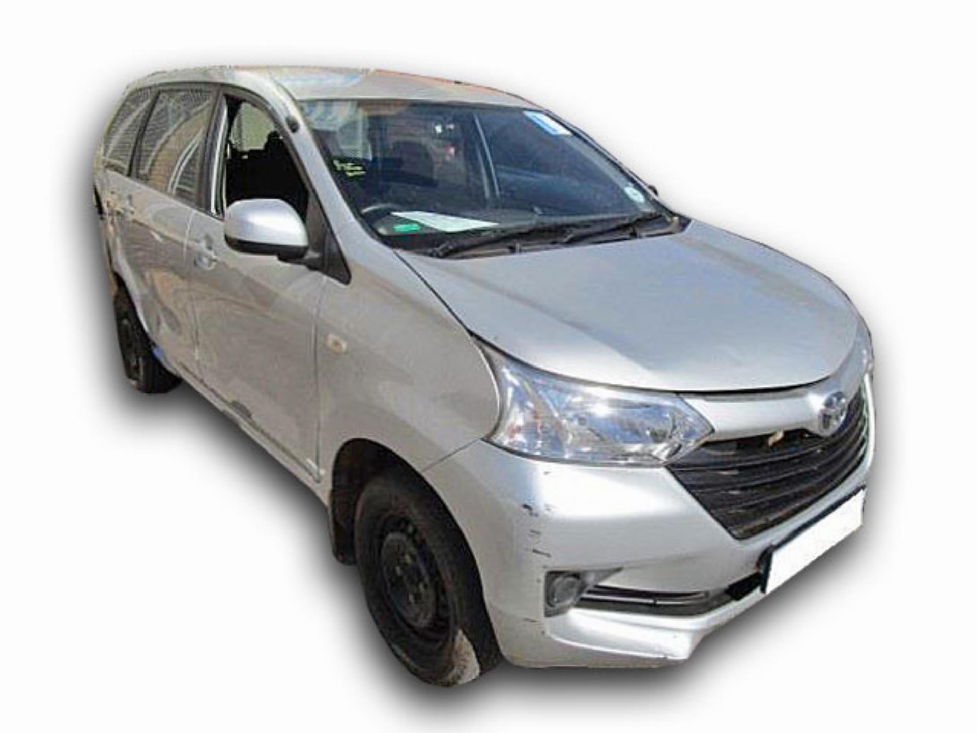 Repossessed Toyota Avanza 1.5 2016 on auction with a price of R 186,900. Toyota Avanza 1.5