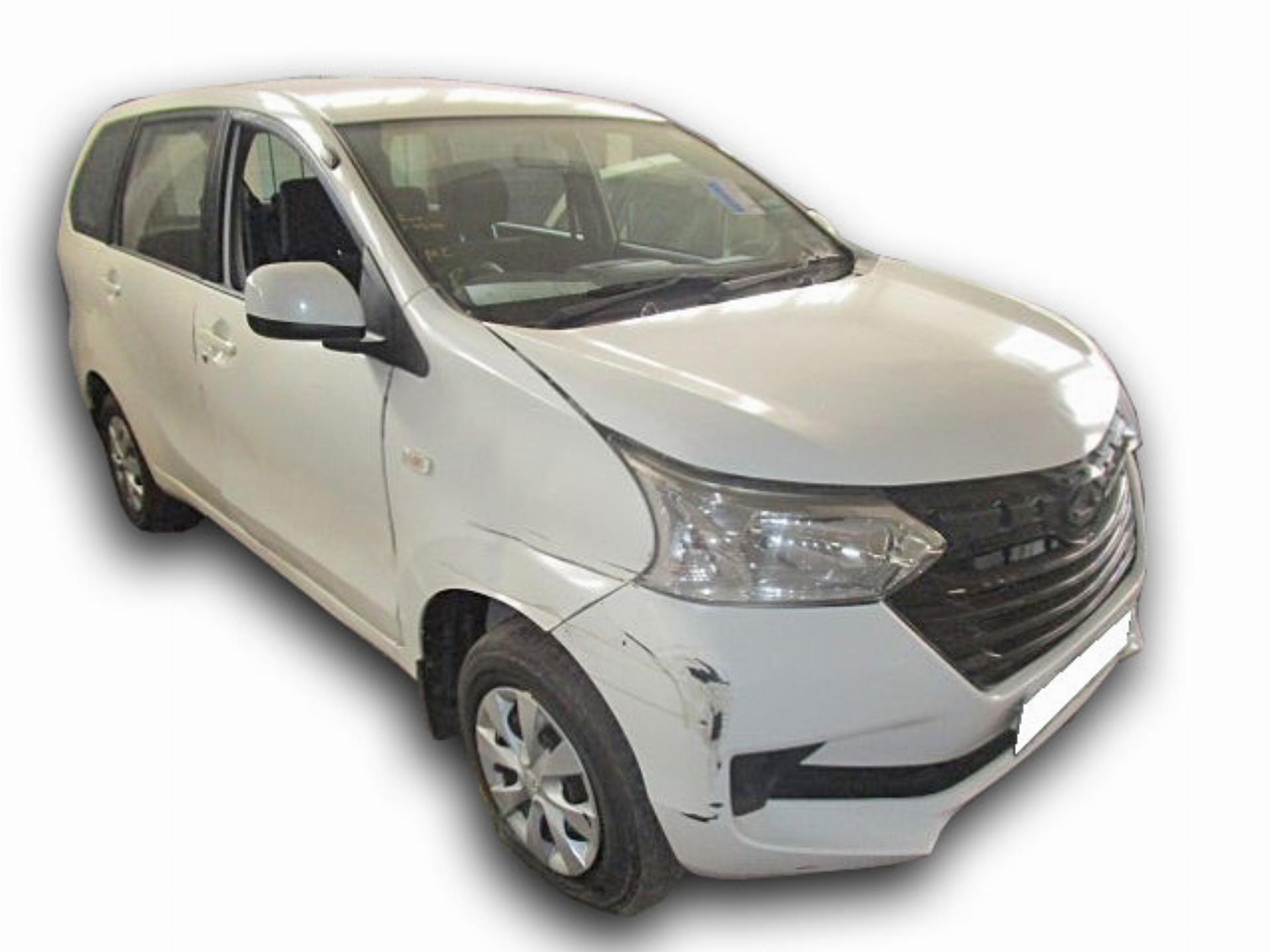 Repossessed Toyota Avanza 1.3 SX 2016 on auction with a price of R 180,300. Toyota Avanza 1.3 SX