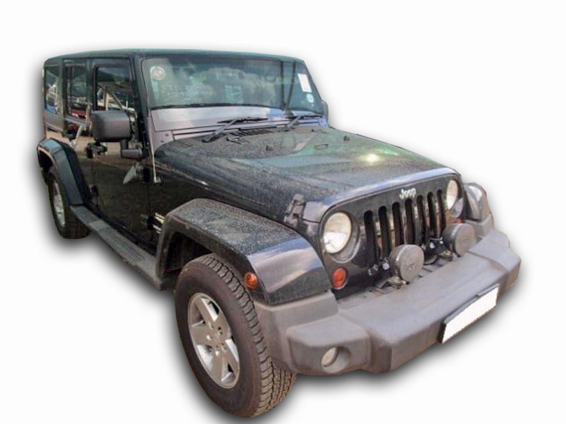 Repossessed Jeep Wrangler Unltd 2011 on auction - MC48382