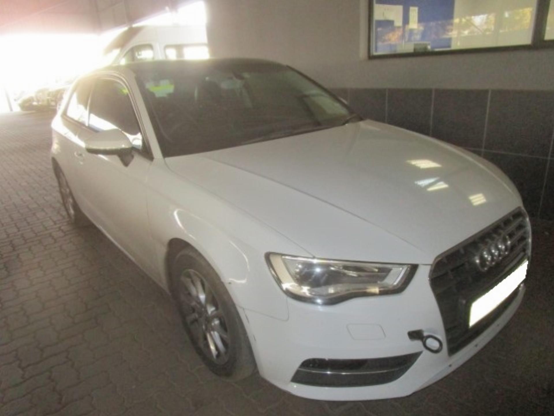 Repossessed Audi A3 1.4T Fsi S 2013 on auction with a price of R 155,300. Audi A3 1.4T Fsi S