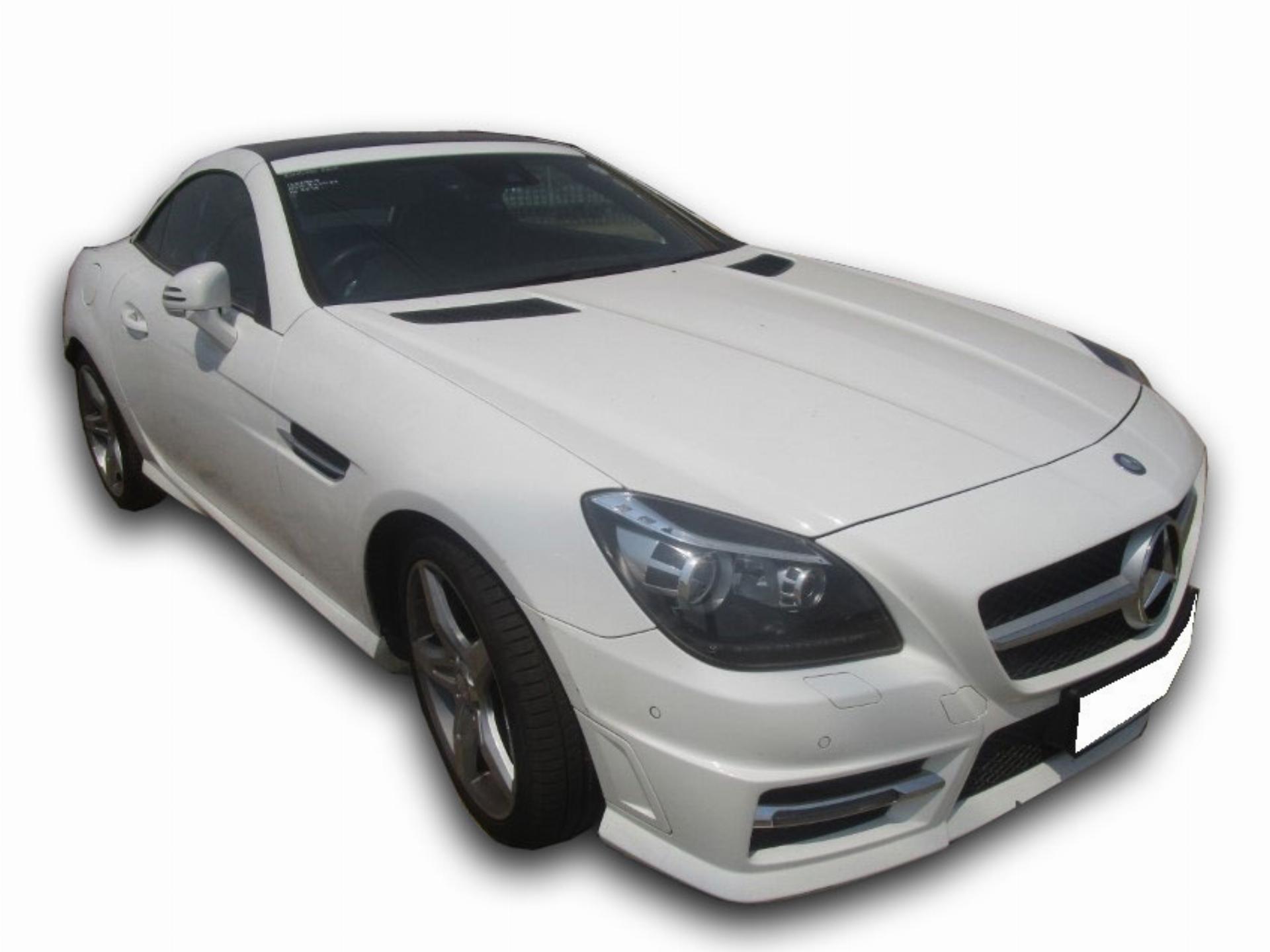 Repossessed Mercedes Benz SLK 200 A/T 2014 on auction with a price of R 314,500. Mercedes Benz SLK 200 A/T