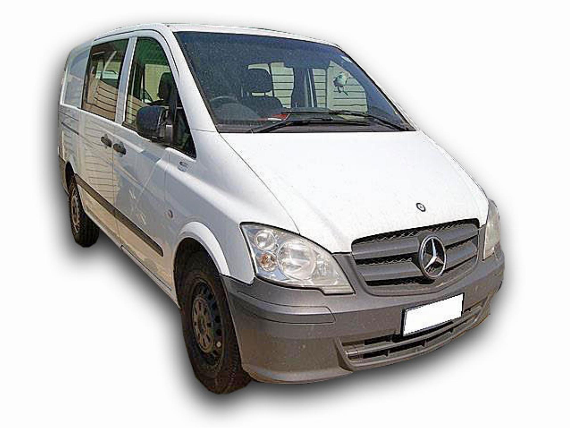 Repossessed Mercedes Benz Vito 116CDI CR 2012 on auction with a price of R 158,700. Mercedes Benz Vito 116CDI CR